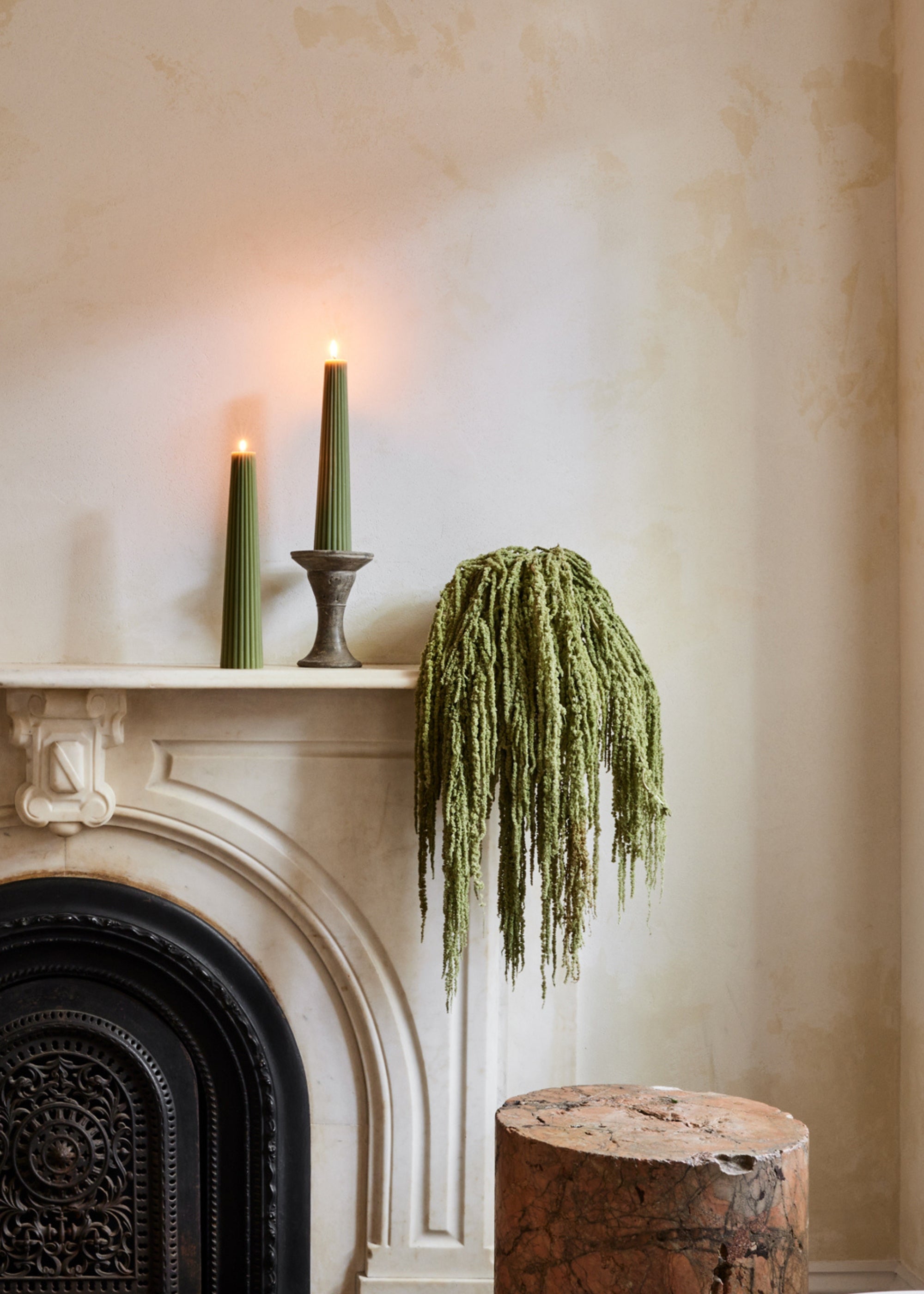 Green Preserved Hanging Amaranthus for Home Styling
