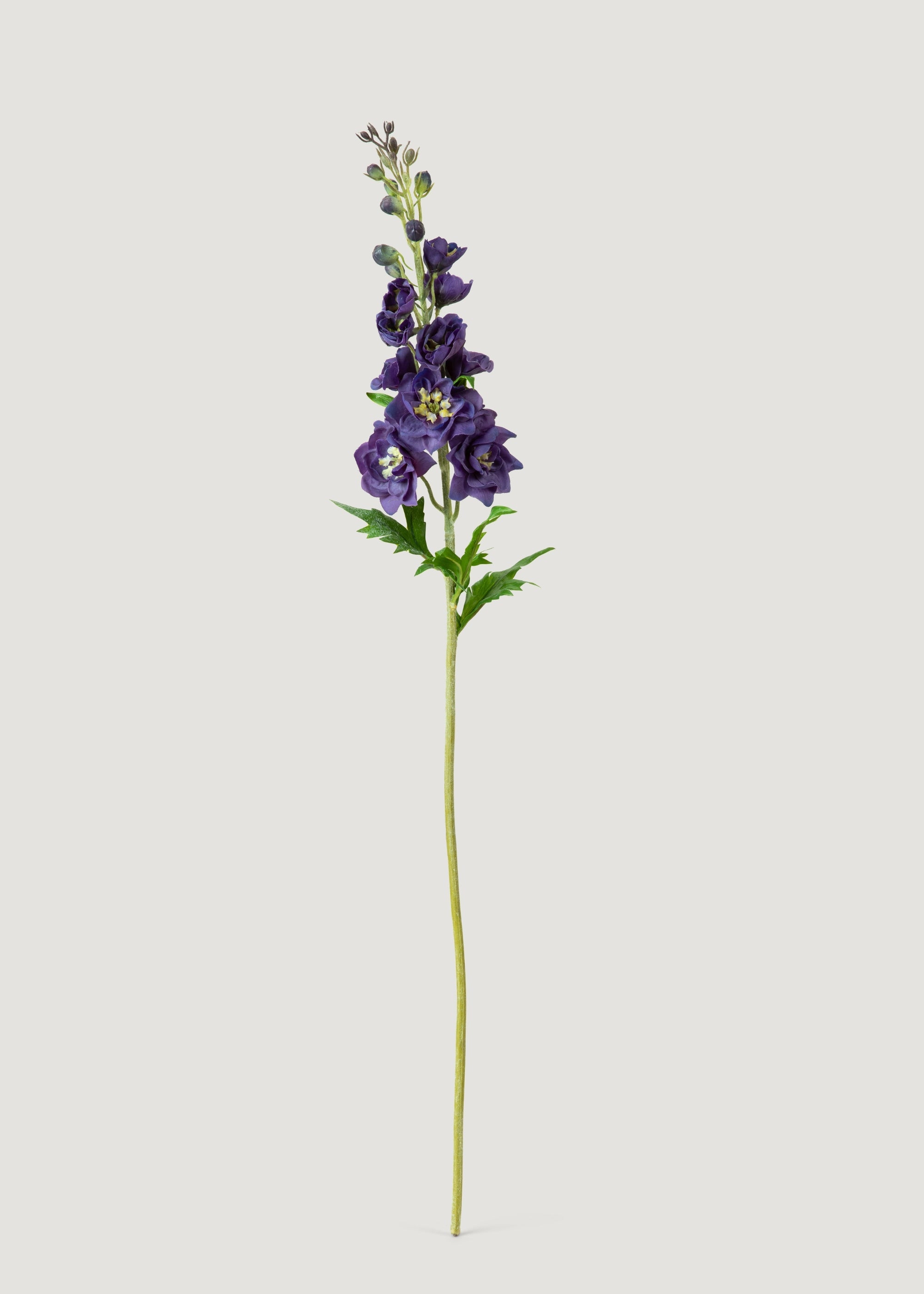 Purple Real Touch Delphinium Stem for Vase and Wedding Styling