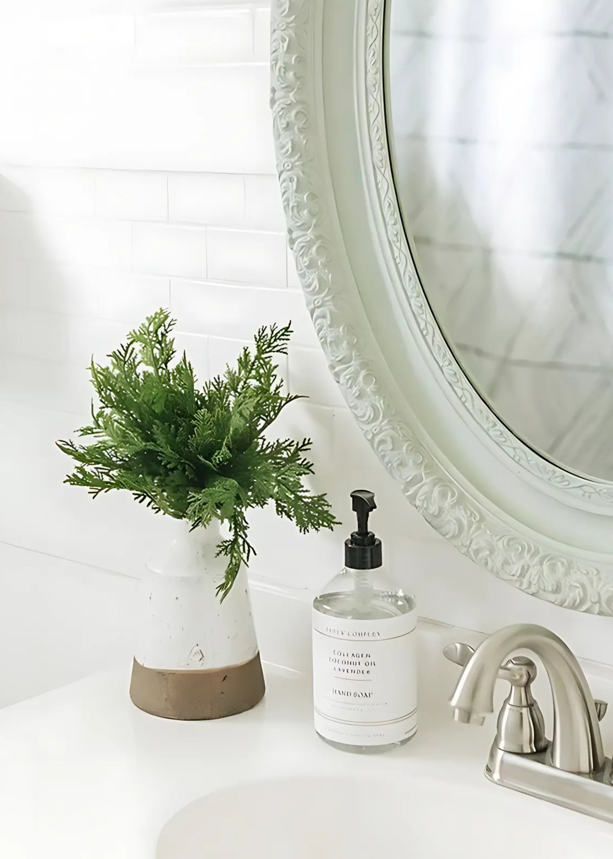 Faux Pine, Cedar Plant for Planters and Shelves