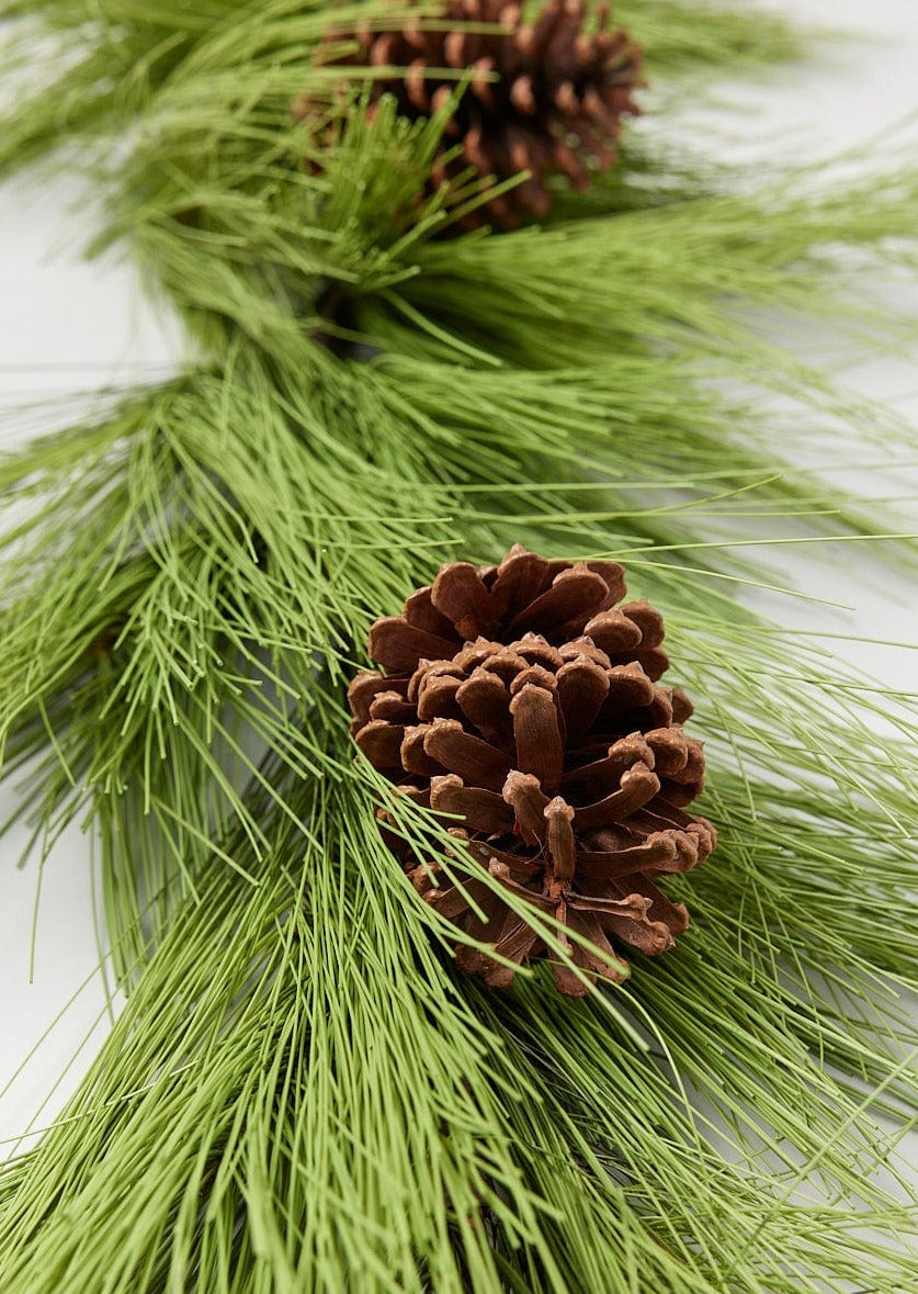 Faux Pine Garland for Mantels and Seasonal Decor