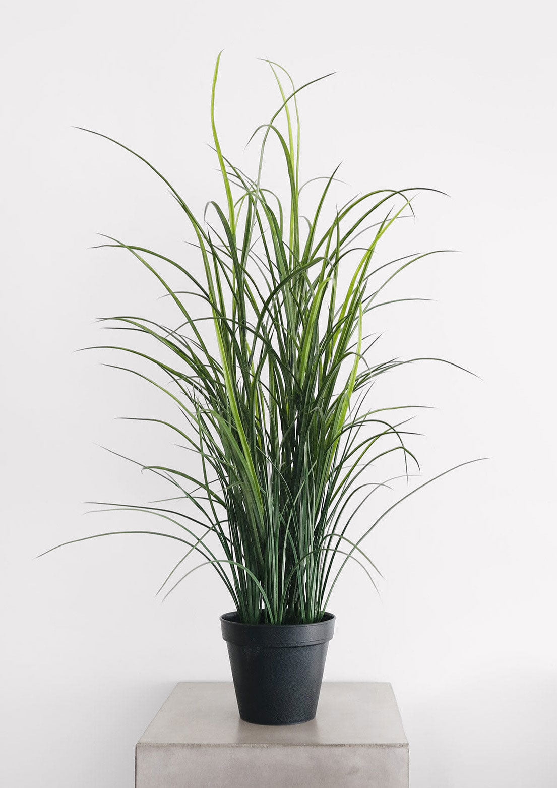 Faux Grass Arrangement for Home Decor