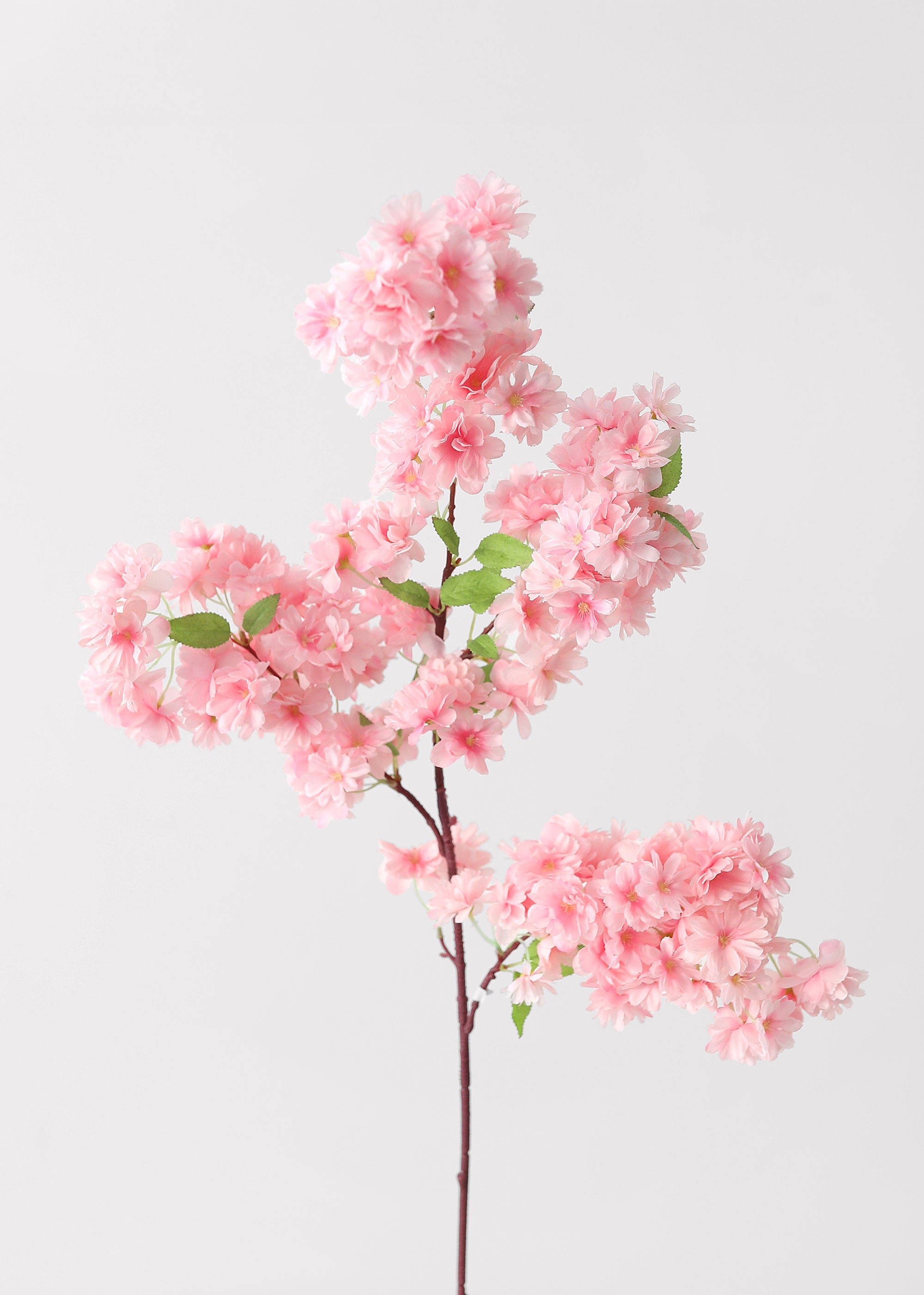 Pink Faux Cherry Blossom Branch for Vase Styling