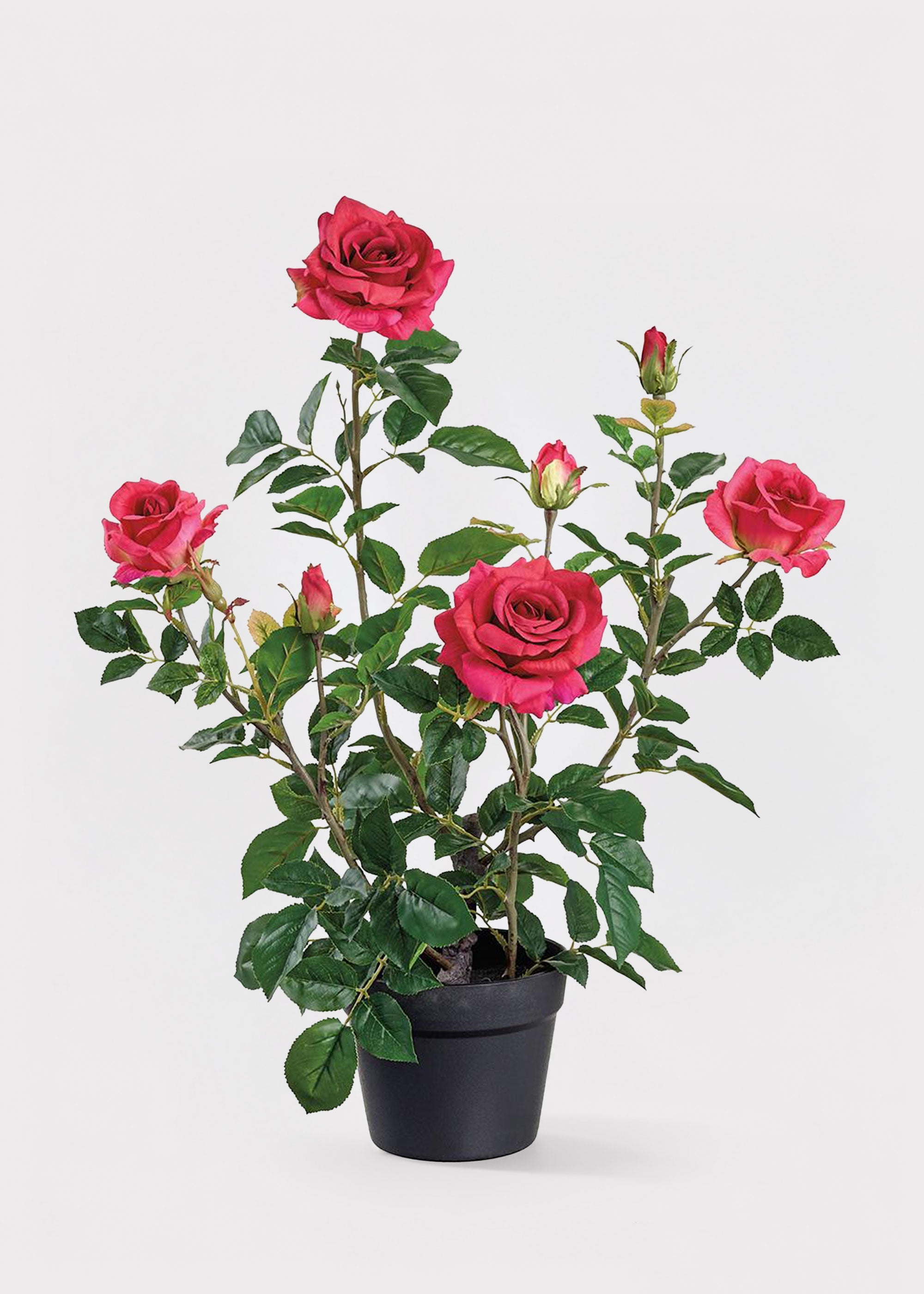 Red Faux Rose Arrangement for Home Decor