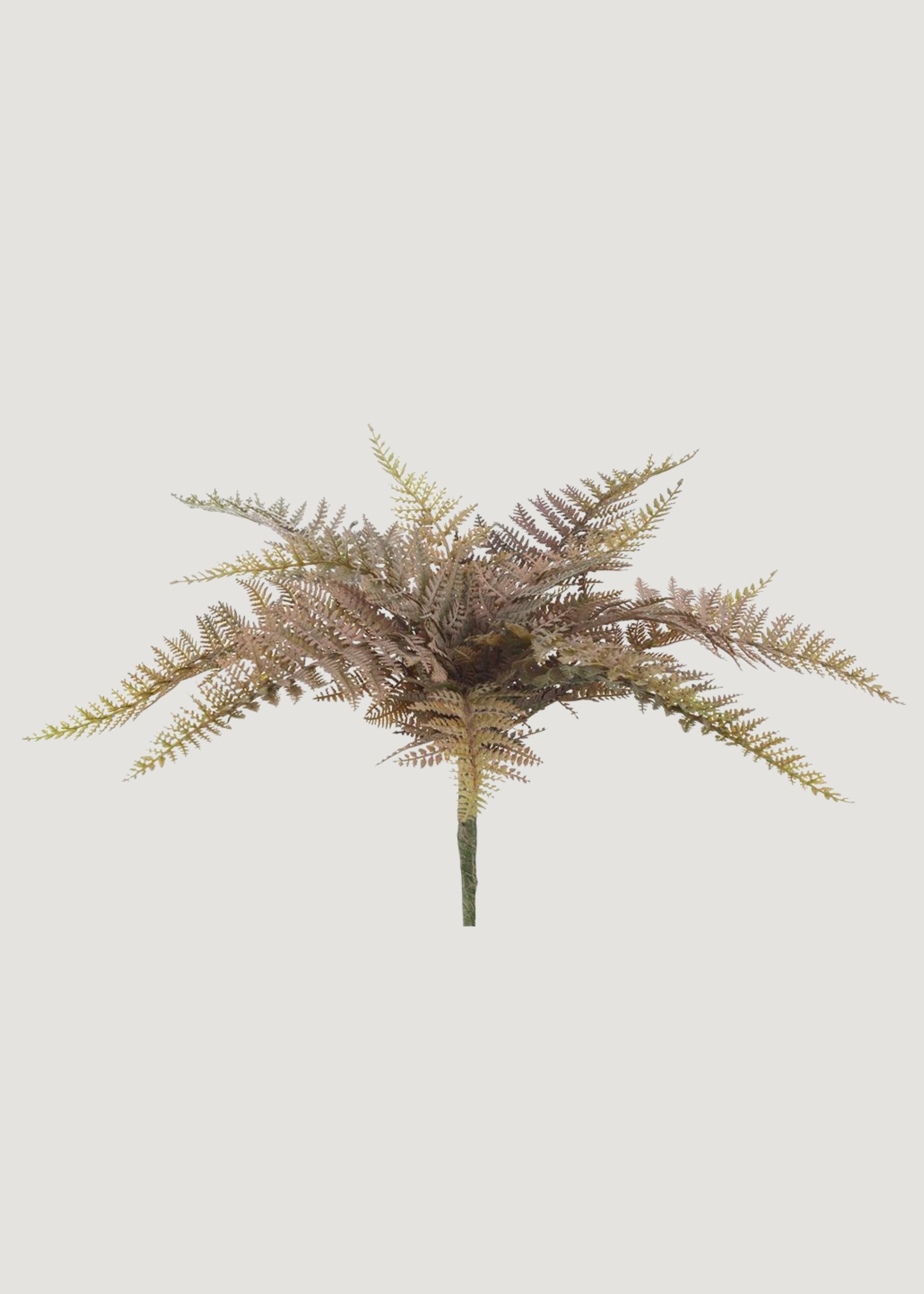 Mauve Faux Fern Bush for Seasonal Vase Styling