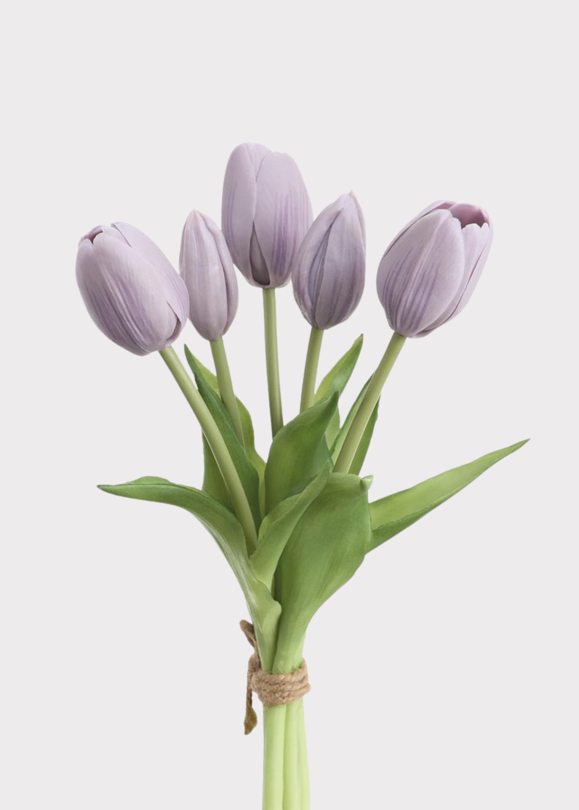 Lavender Real Touch Tulip Bundle for Vase Styling