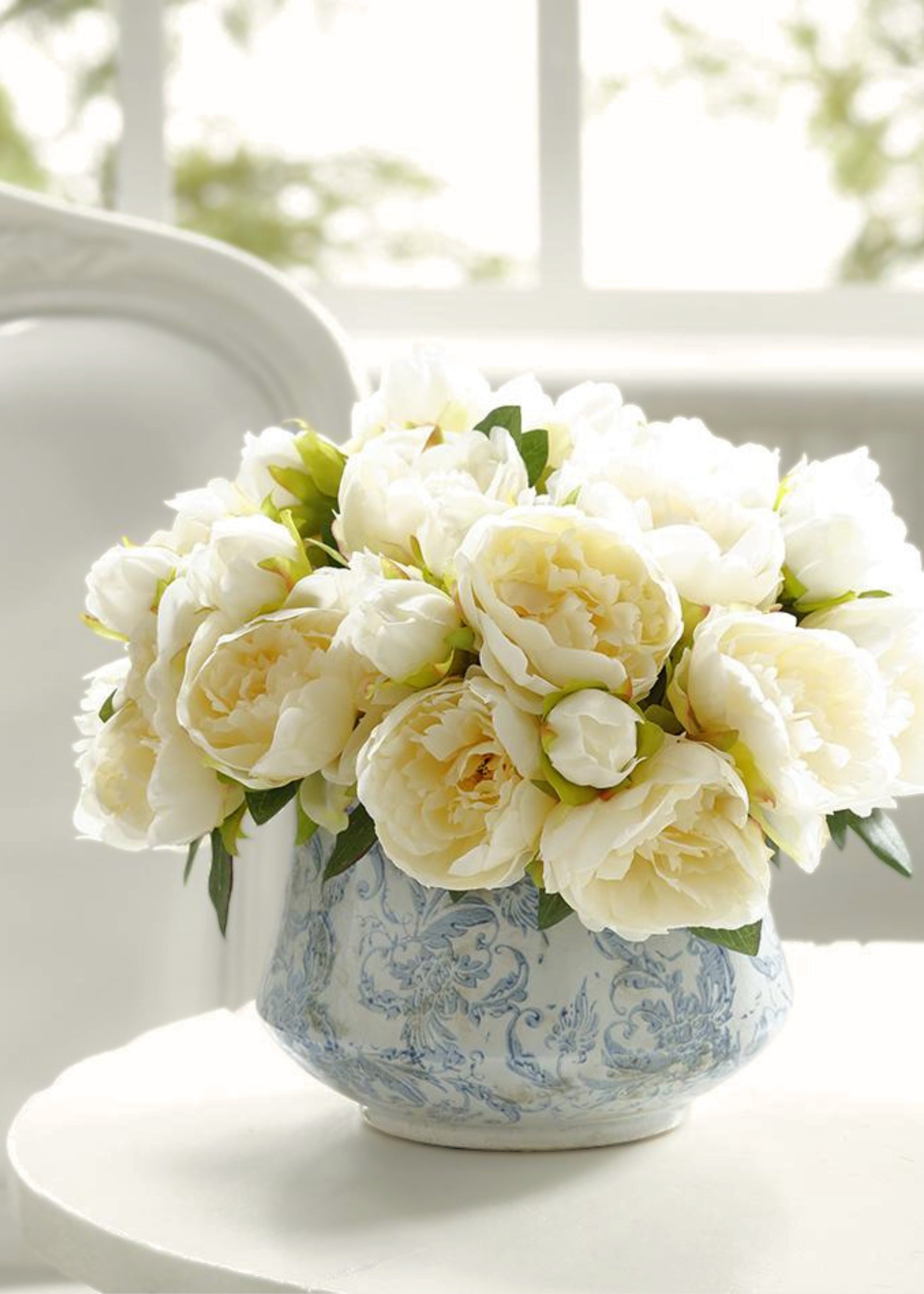 Cream Peony for Home Styling