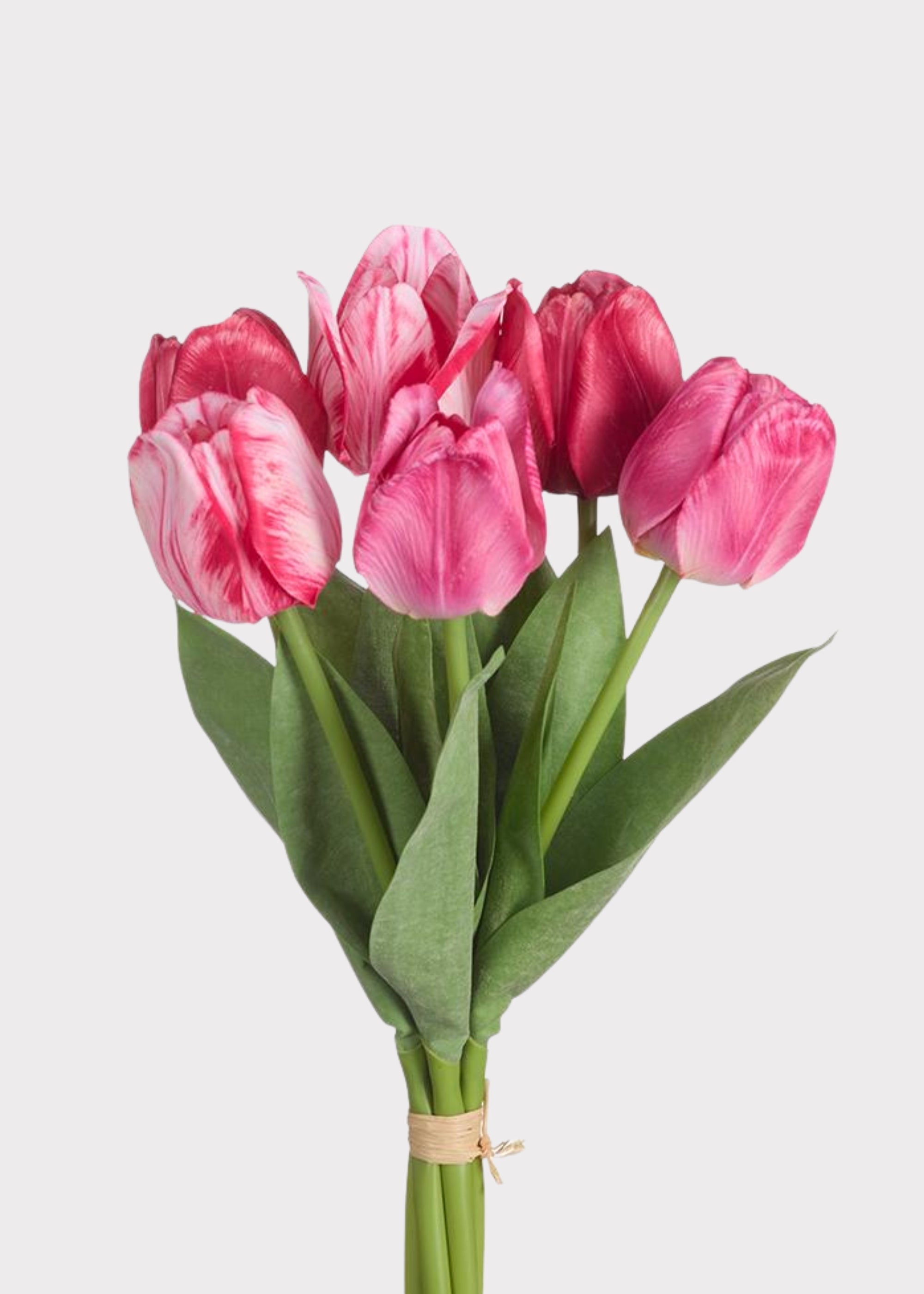 Pink Faux Tulip Bundle for Vase and Wedding Styling