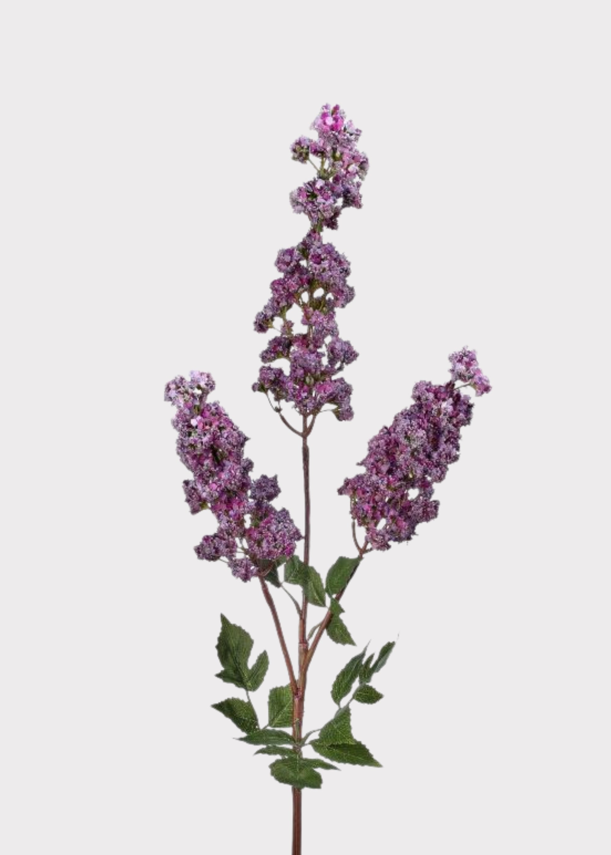 Purple Faux Lilac Branch for Vase Styling