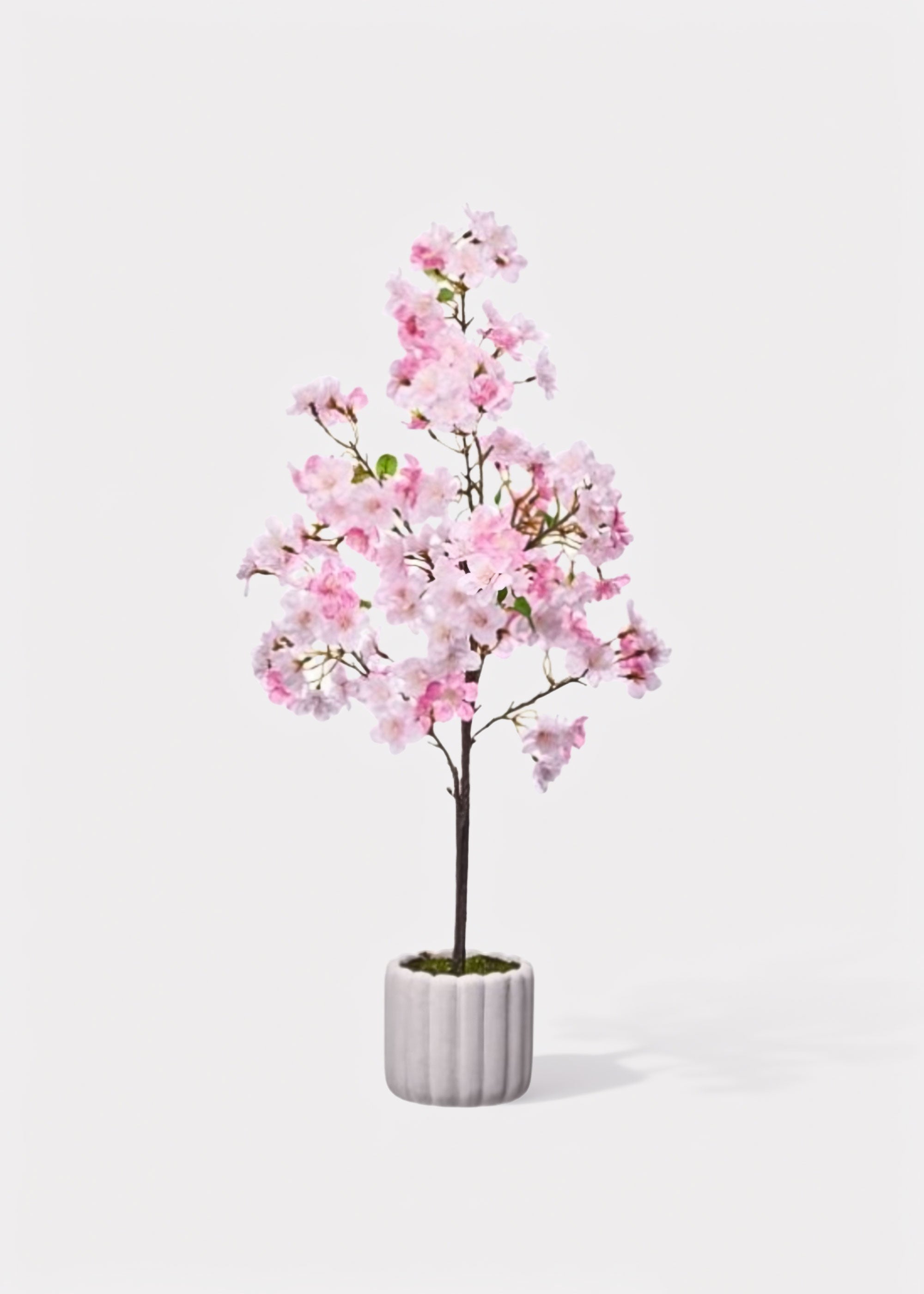 Pink Faux Cherry Blossom Arrangement for Home Decor