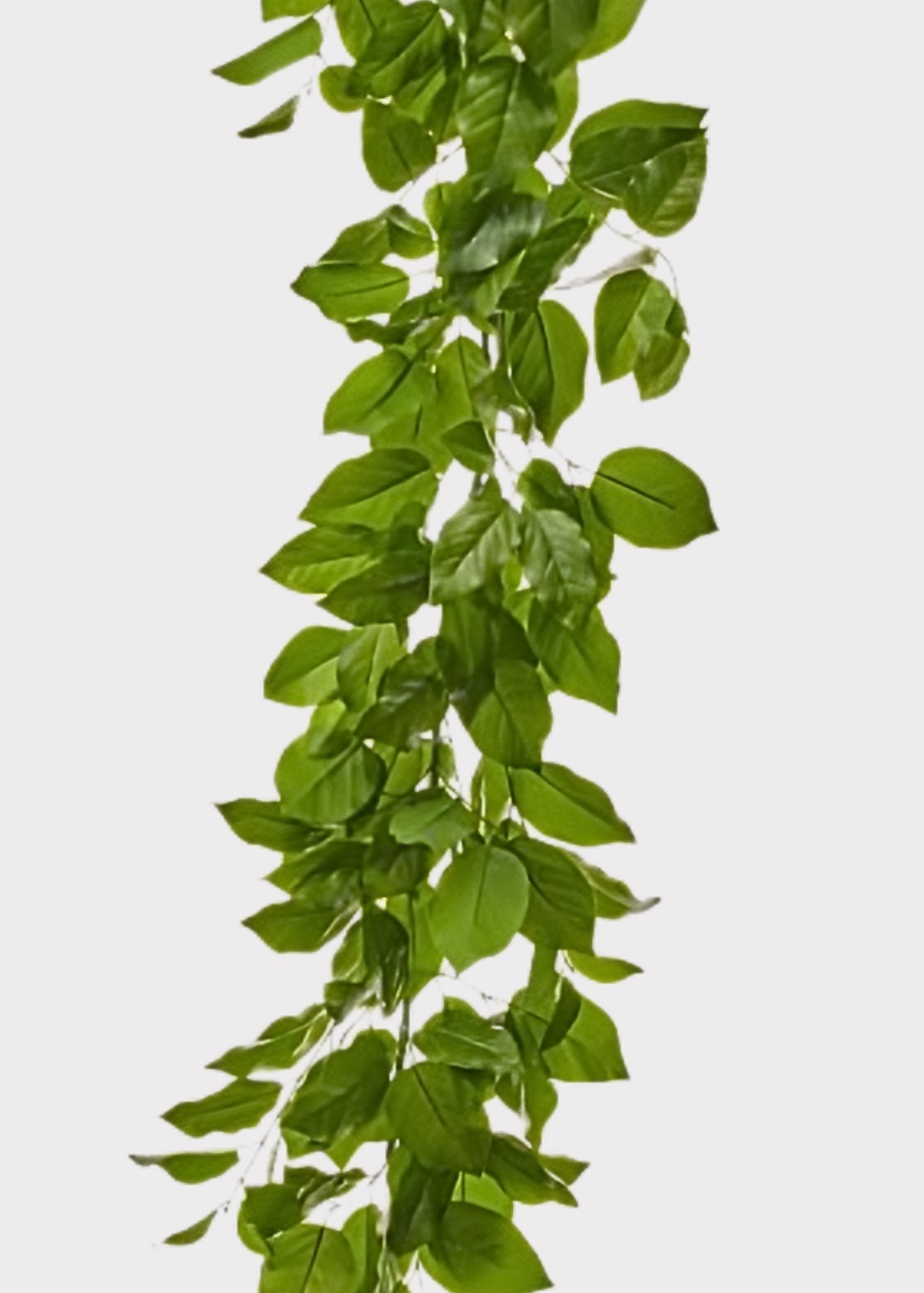 Real Touch Salal Leaf Uv Treated Indoor/outdoor Garland for Mantels and Seasonal Decor