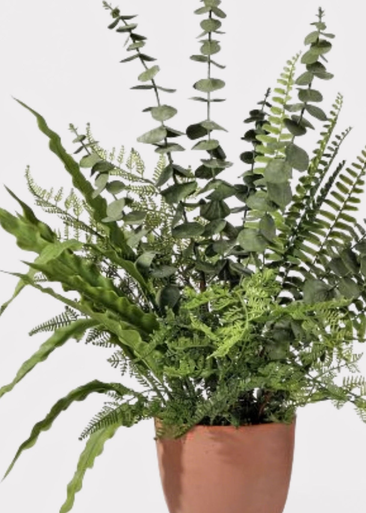 Real Touch Uv Treated Foliage Indoor/outdoor Potted Arrangement for Home Decor