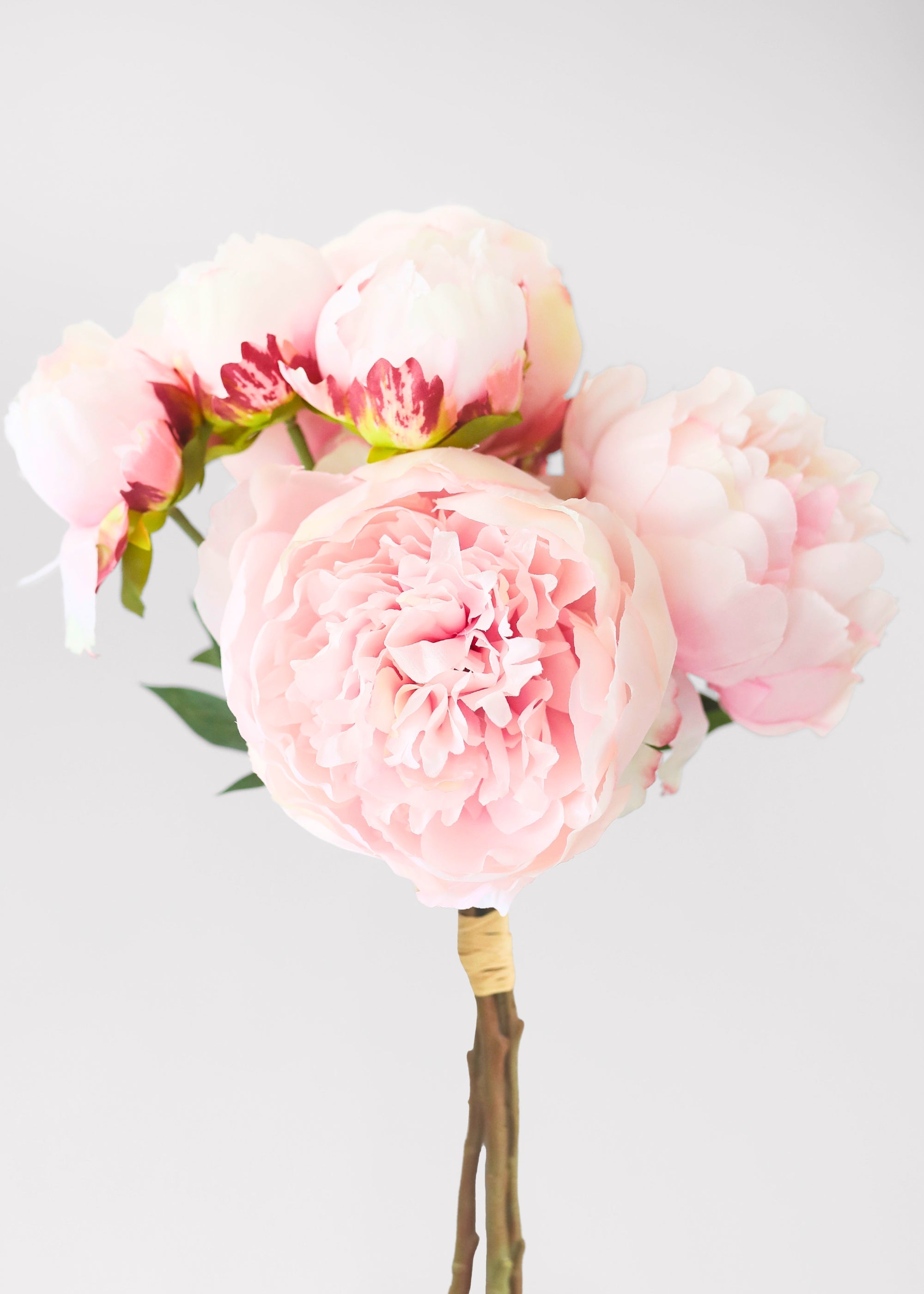 Pink Faux Peony Bundle for Vase and Wedding Styling