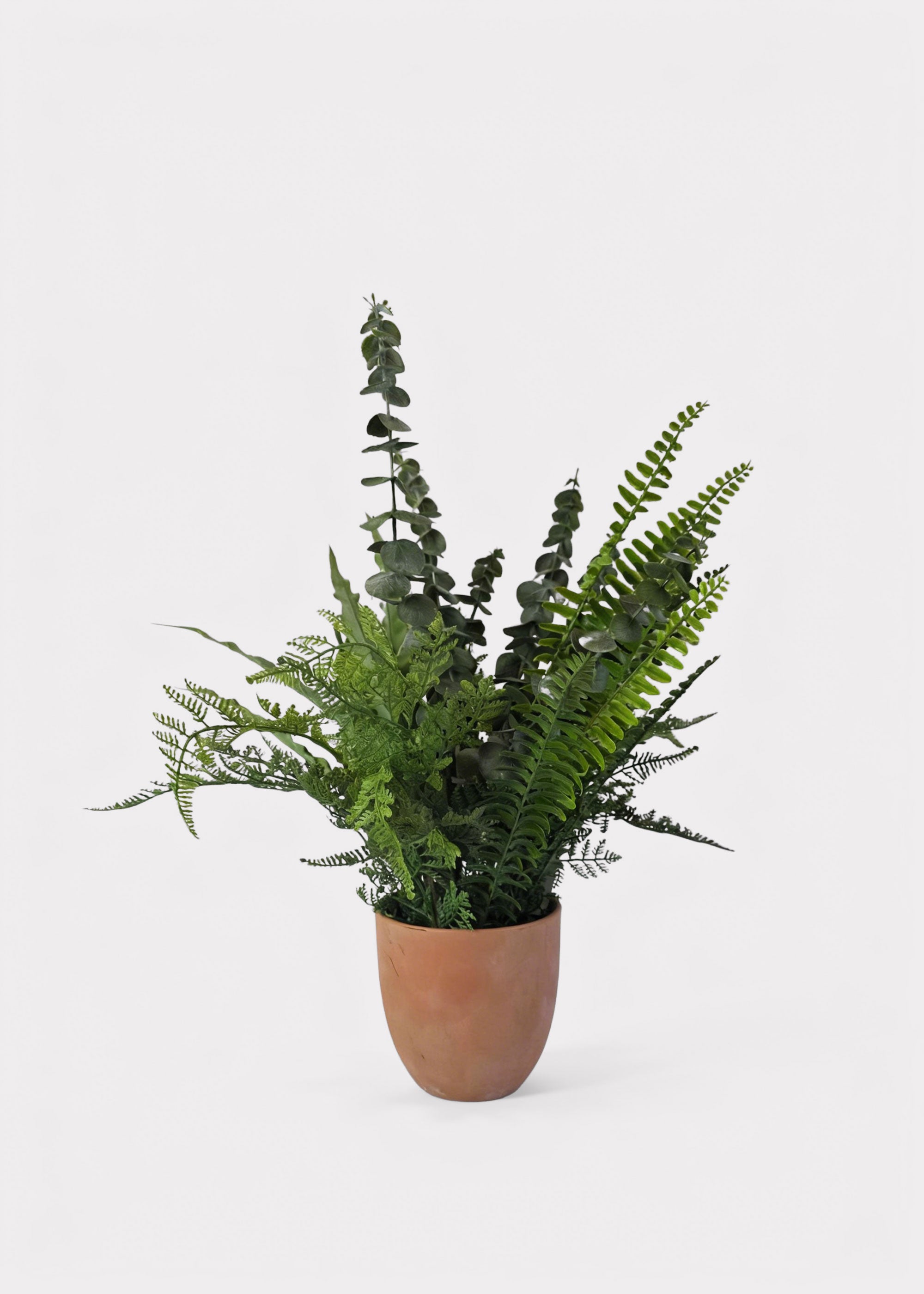 Real Touch Uv Treated Foliage Indoor/outdoor Potted Arrangement for Home Decor