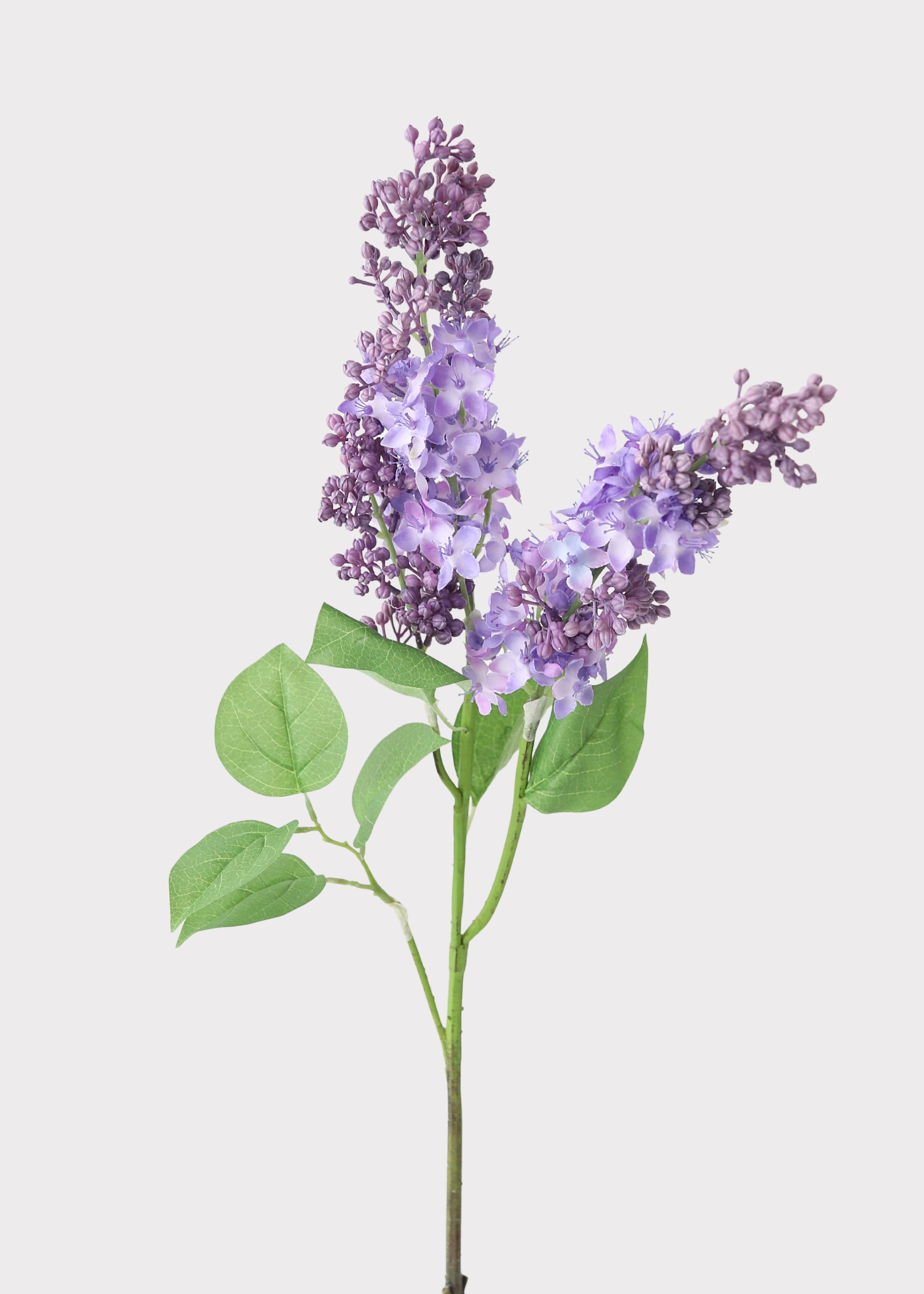Purple Faux Lilac Stem for Vase Styling