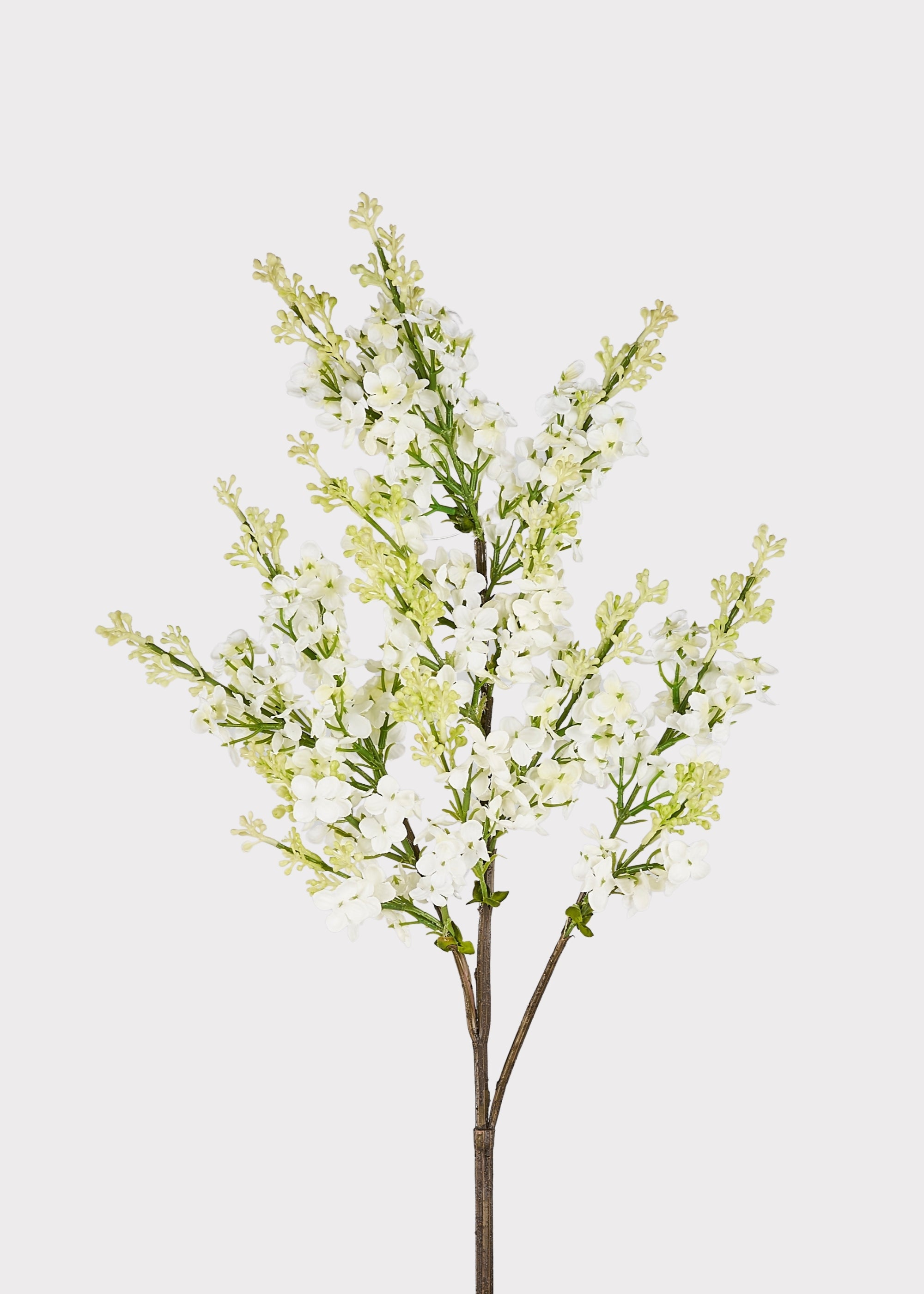 Cream Faux Lilac Branch for Vase Styling