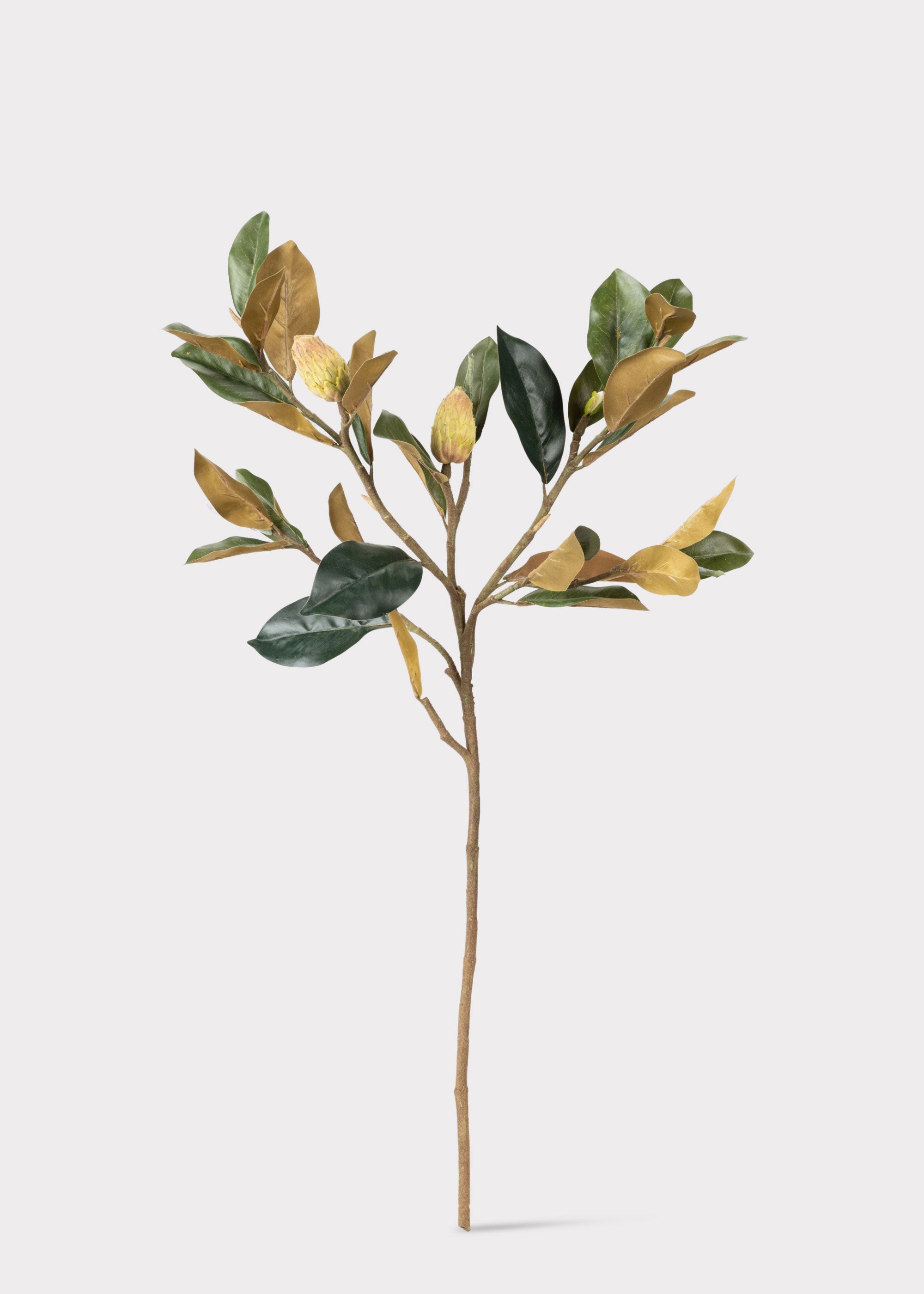 Faux Magnolia Branch for Vase Styling