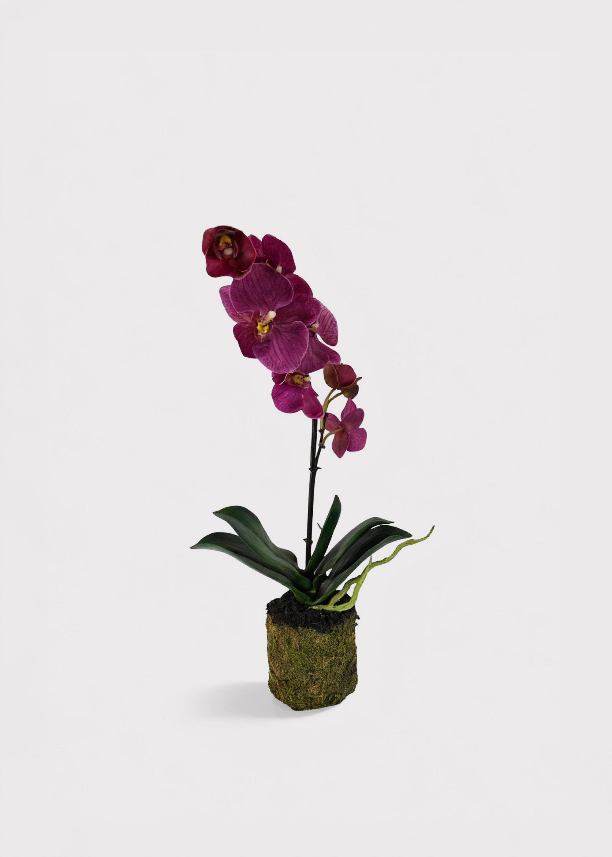 Pink Faux Orchid Plant for Planters and Shelves