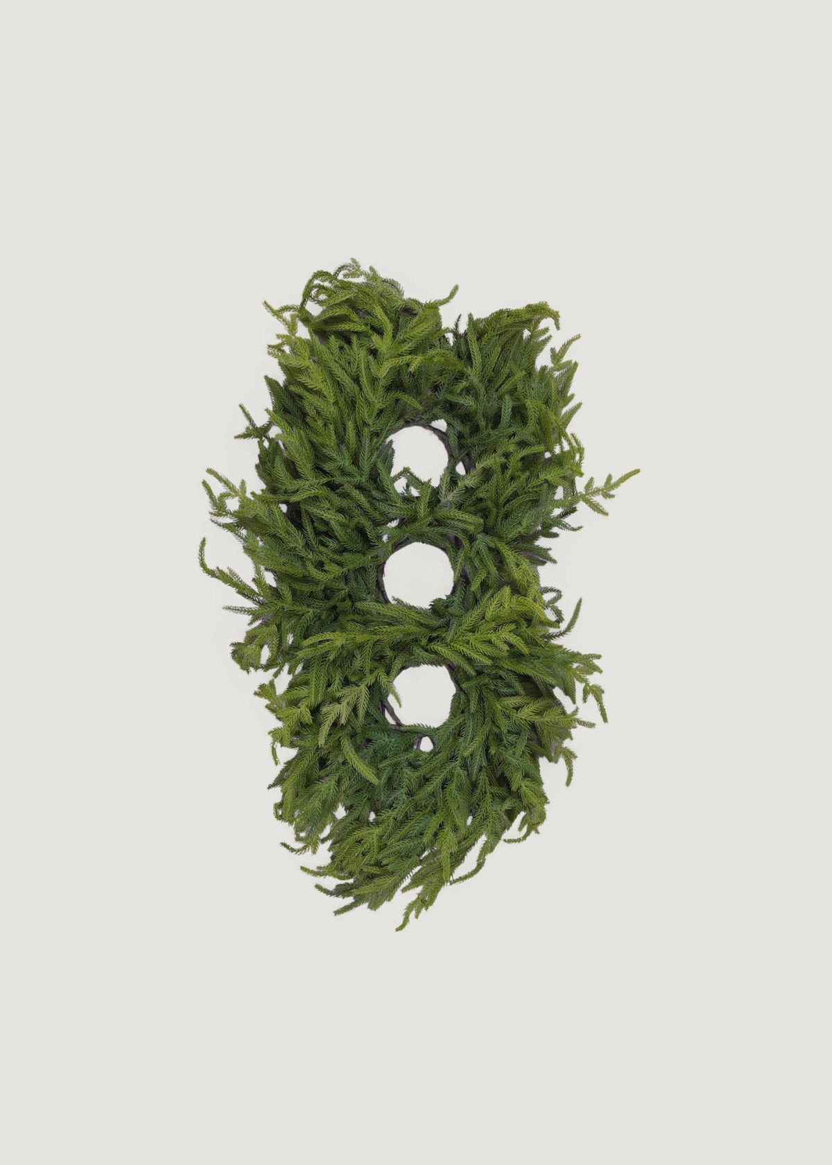 Real Touch Pine Wreath for Door and Wall Decor
