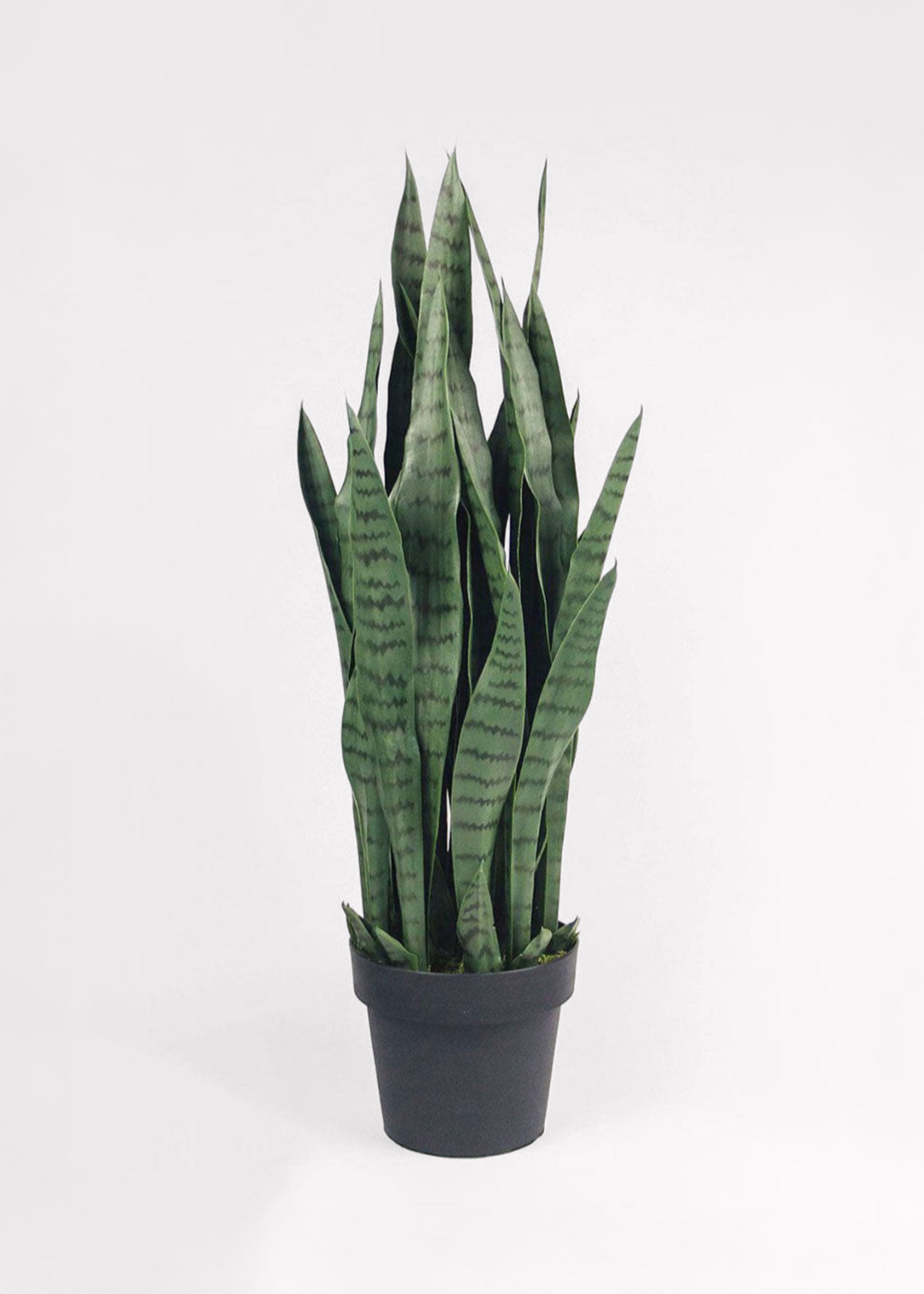 Faux Uv Treated Outdoor Potted Sansevieria Snake Arrangement for Home Decor