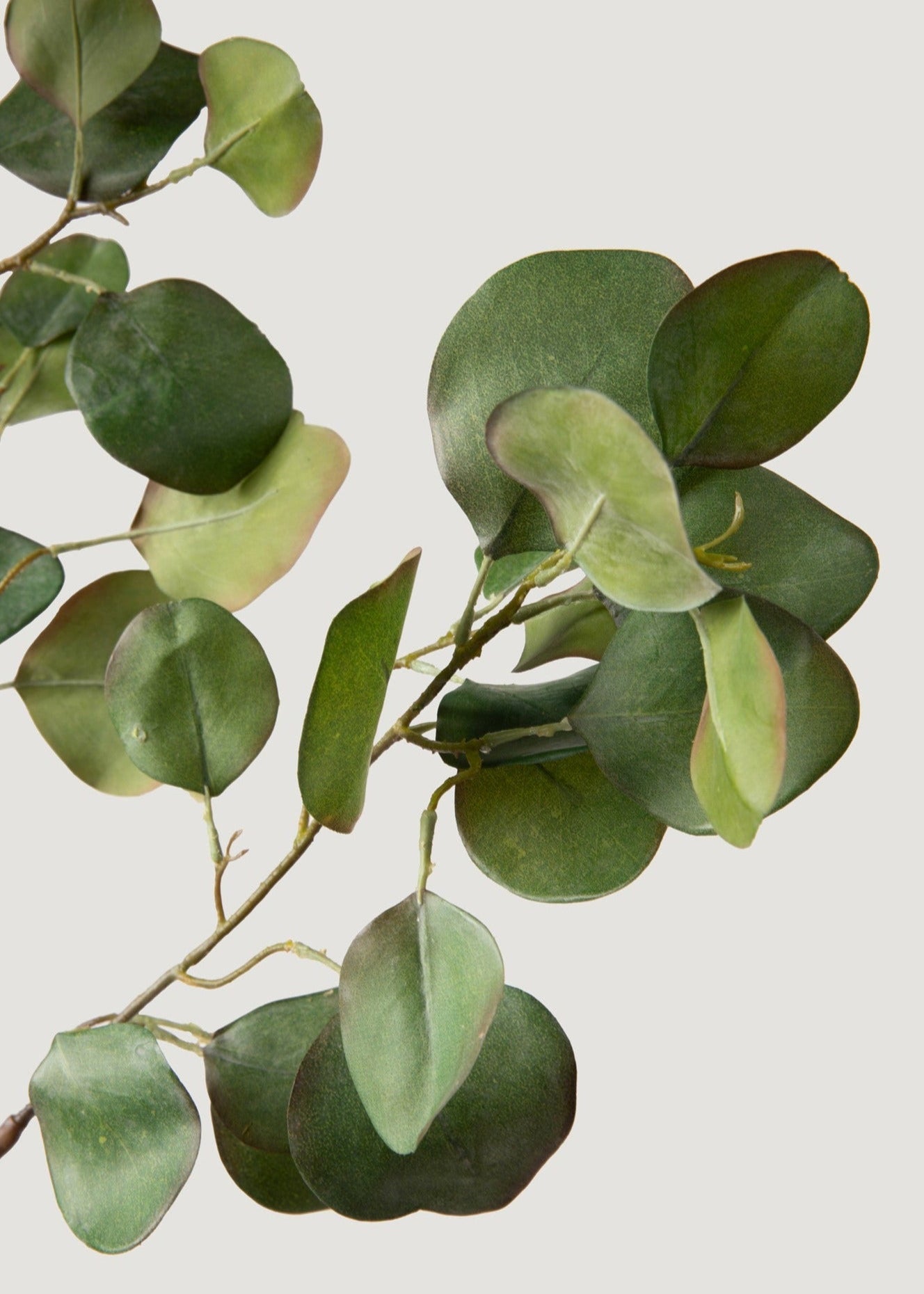 Silver Faux Eucalyptus Branch for Vase Styling