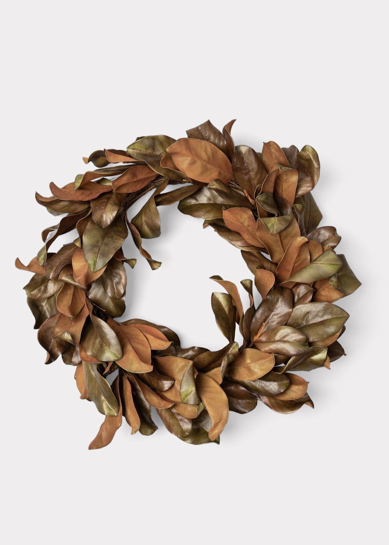 Real Touch Magnolia Wreath for Door and Wall Decor