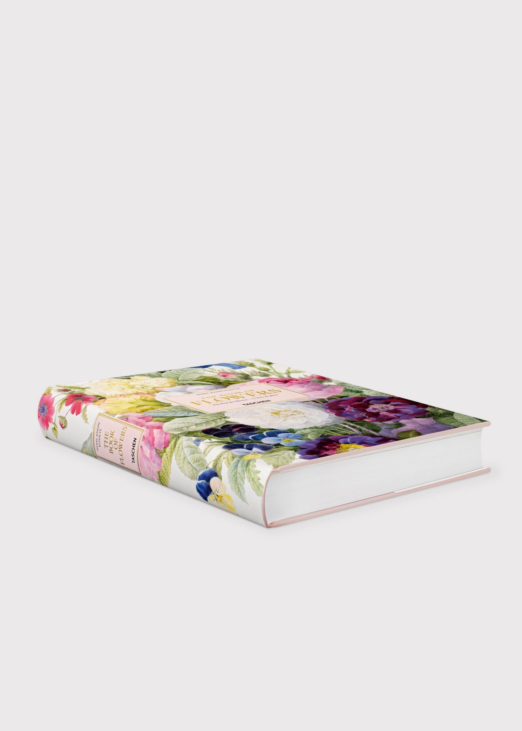 Brown Coffee Table Book - "redouté. Book " for Home Styling