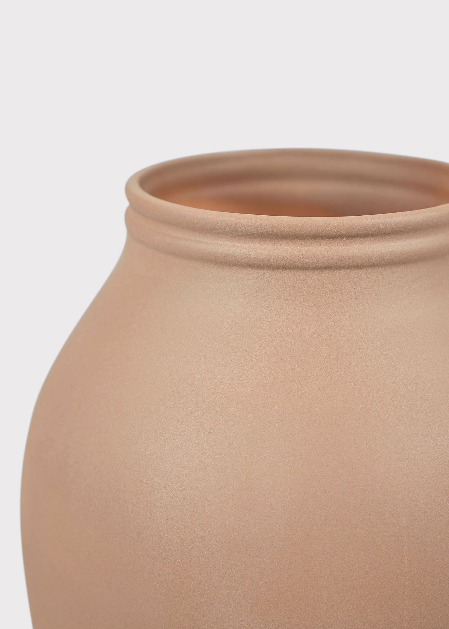 Terracotta Medium Ceramic Vase for Floral Styling