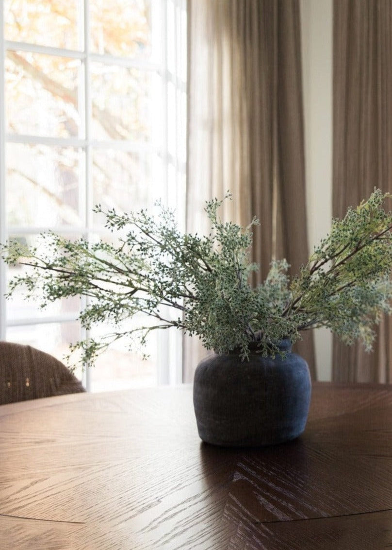 Faux Eucalyptus Stem for Vase Styling