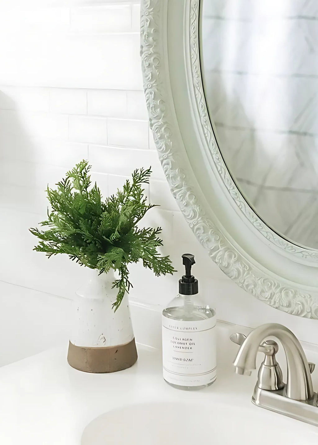 Faux Pine, Cedar Plant for Planters and Shelves