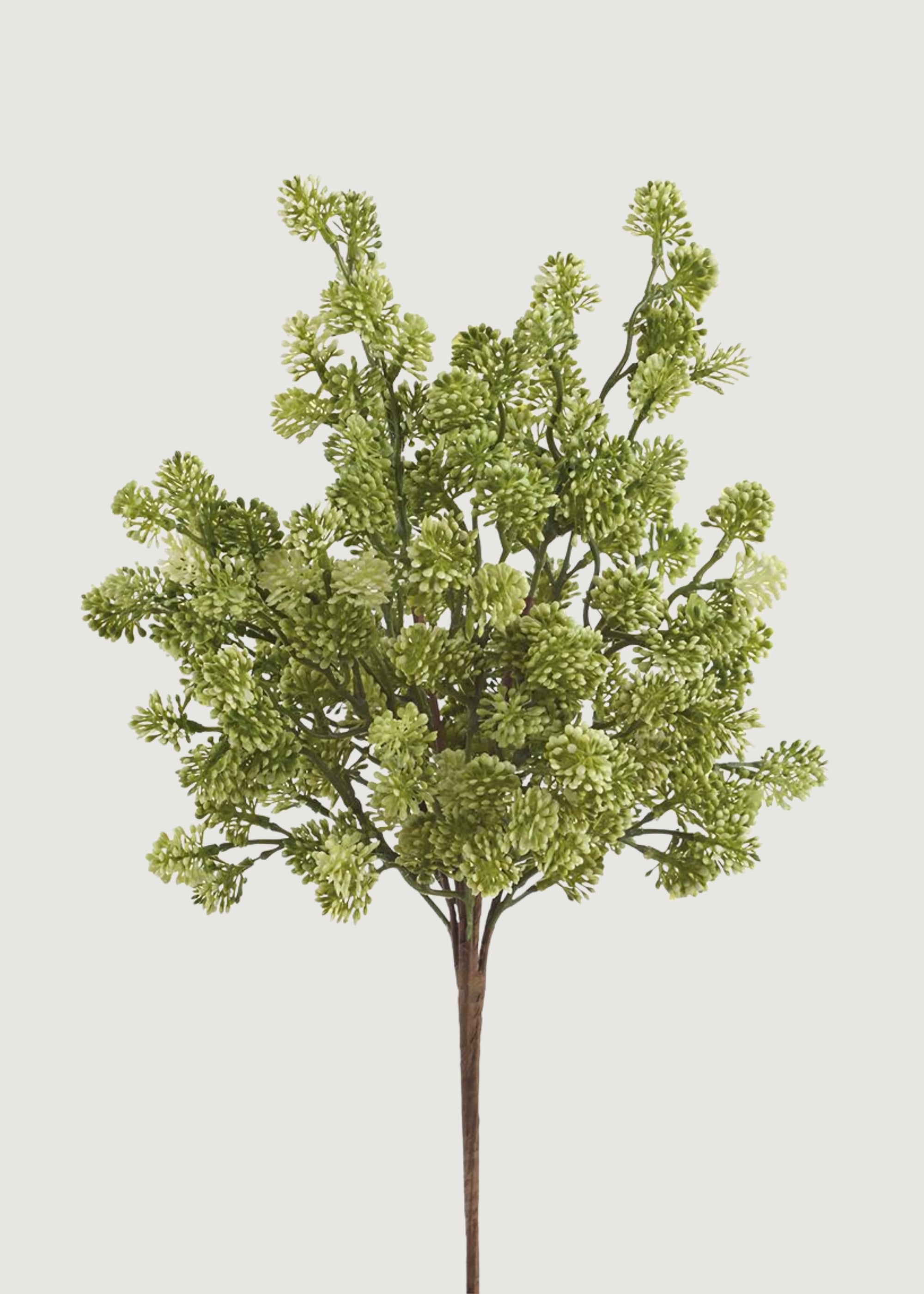 Cream Faux Succulent Bush for Vase Styling