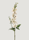 Cream Faux Delphinium Stem for Vase Styling