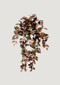 Burgundy Faux Houseplant Bush for Vase Styling