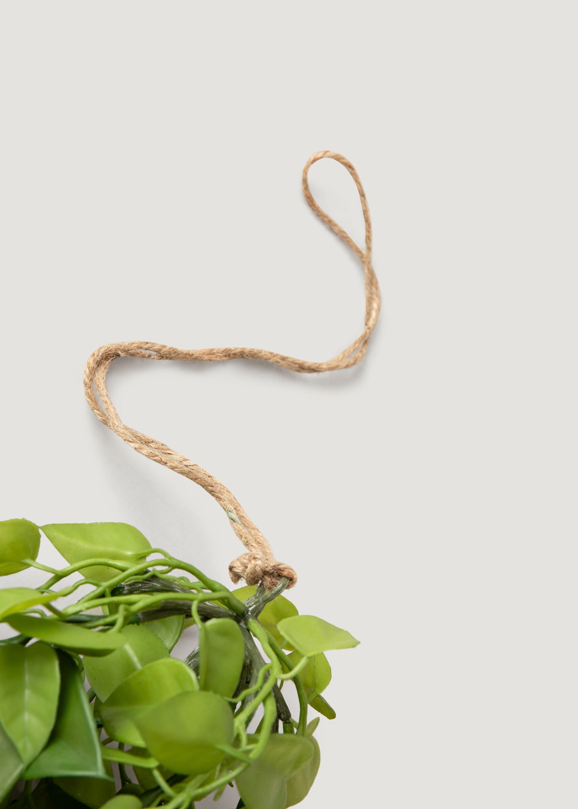 Faux Plants Hanging Philodendron Bush for Vase Styling