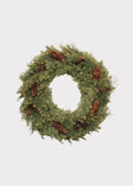 Faux Pine Wreath for Door and Wall Decor