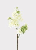 Cream Faux Lilac Stem for Vase and Wedding Styling