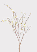 Cream Faux Cherry Blossom Branch for Vase Styling