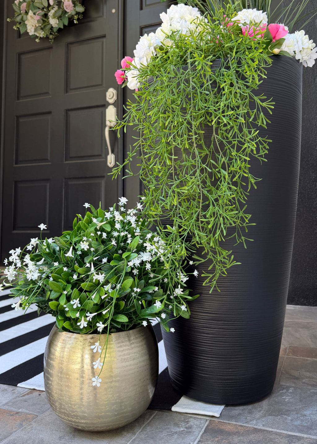 Faux Fern Bush for Vase Styling