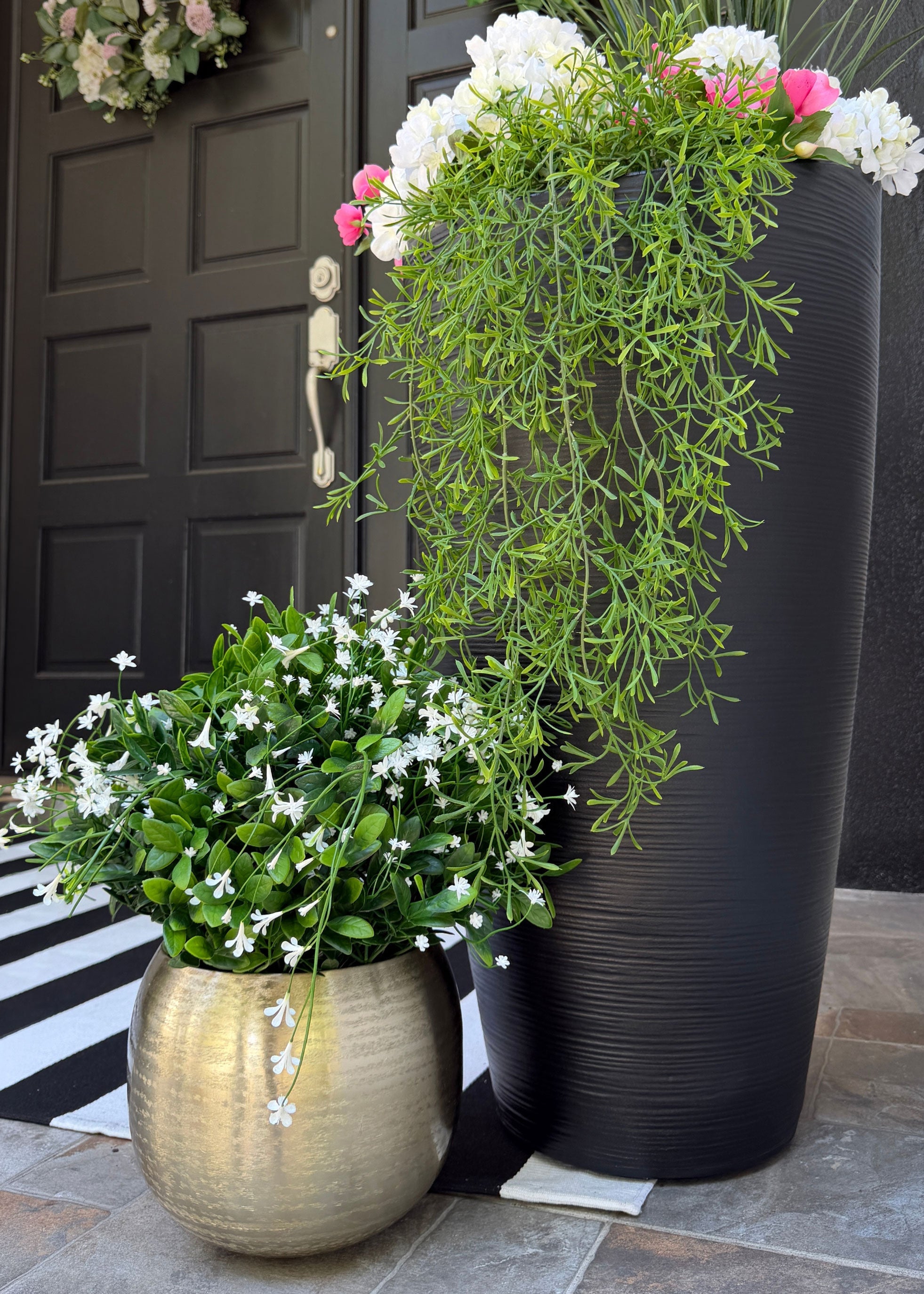 Faux Fern Bush for Vase Styling