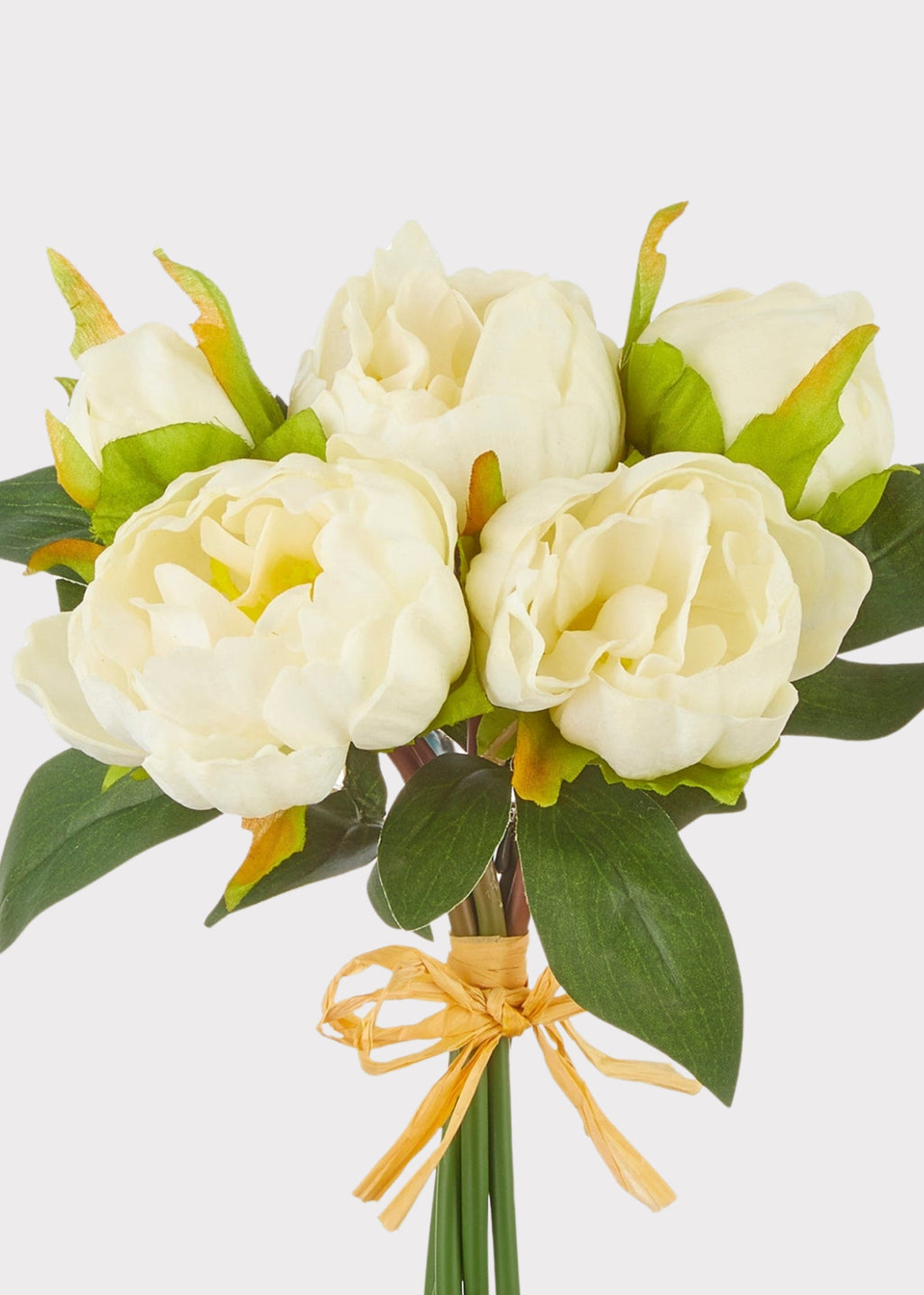 White Real Touch Peony Bundle for Vase and Wedding Styling