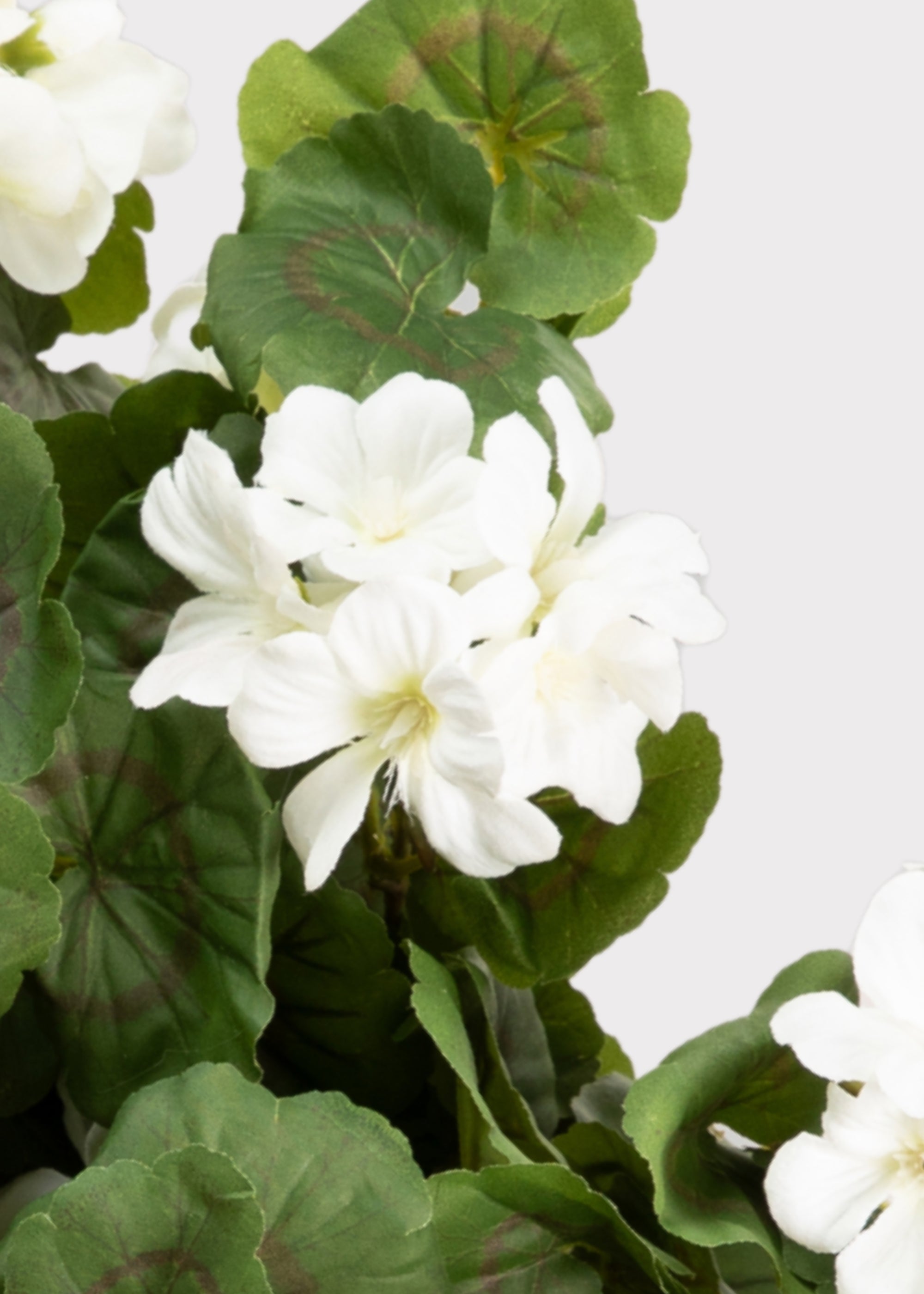 Faux Uv Treated Geranium Hanging Outdoor Plants Bush for Vase Styling