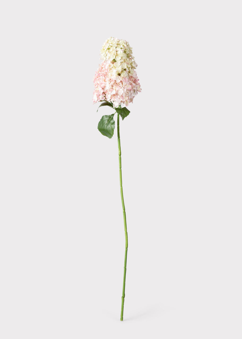 Cream Faux Hydrangea Stem for Vase Styling