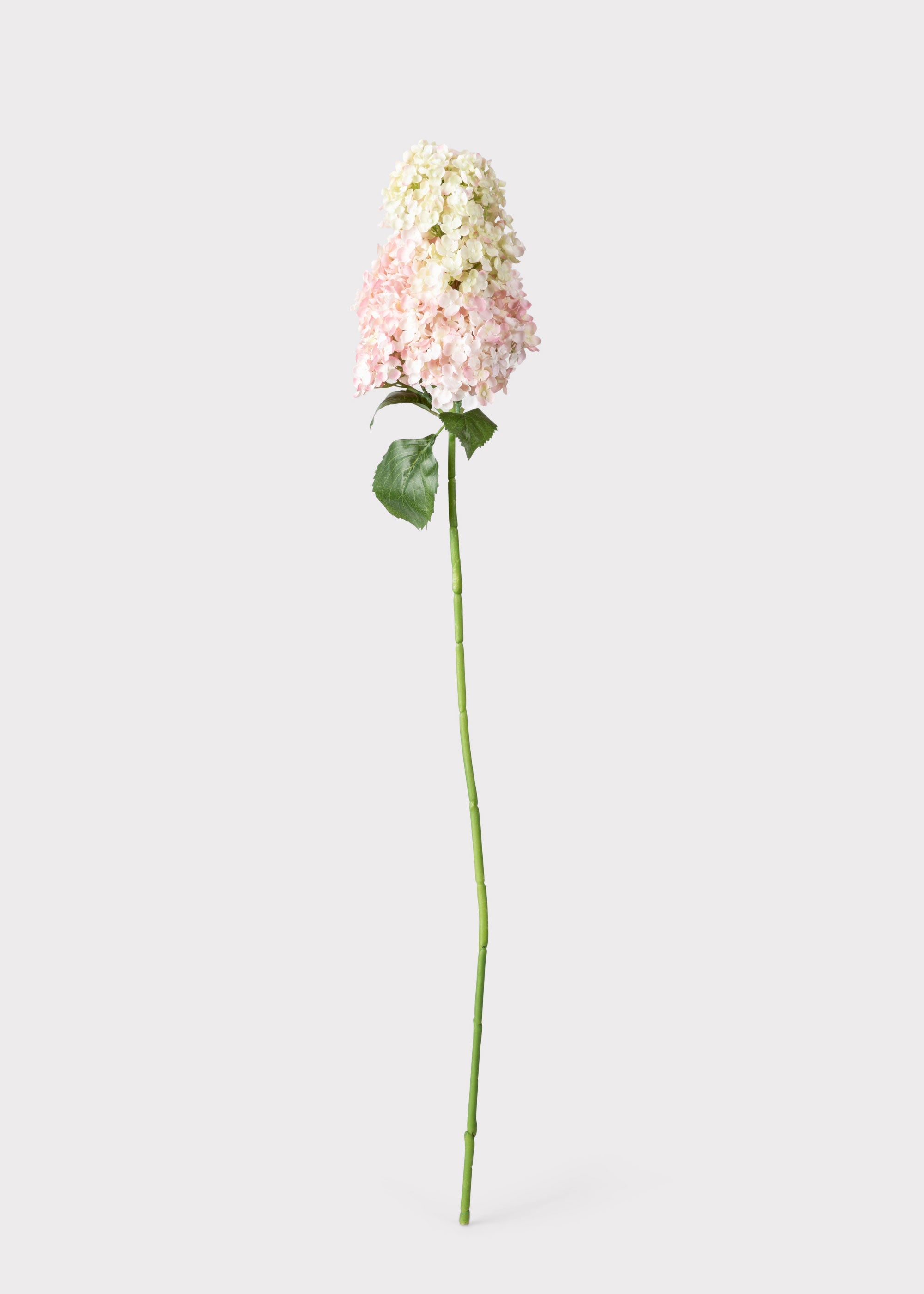 Cream Faux Hydrangea Stem for Vase Styling