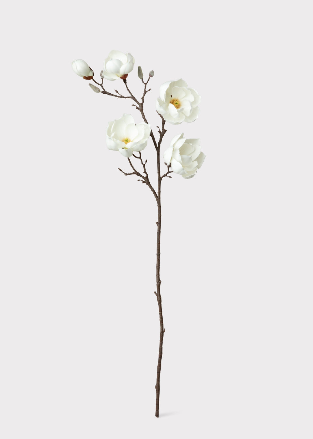 White Faux Magnolia Branch for Vase and Wedding Styling
