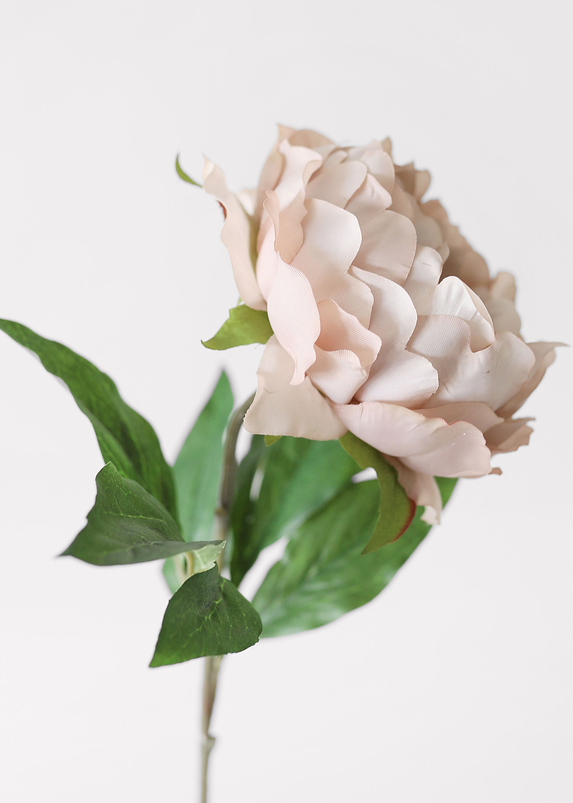 Mauve Faux Peony Stem for Vase and Wedding Styling