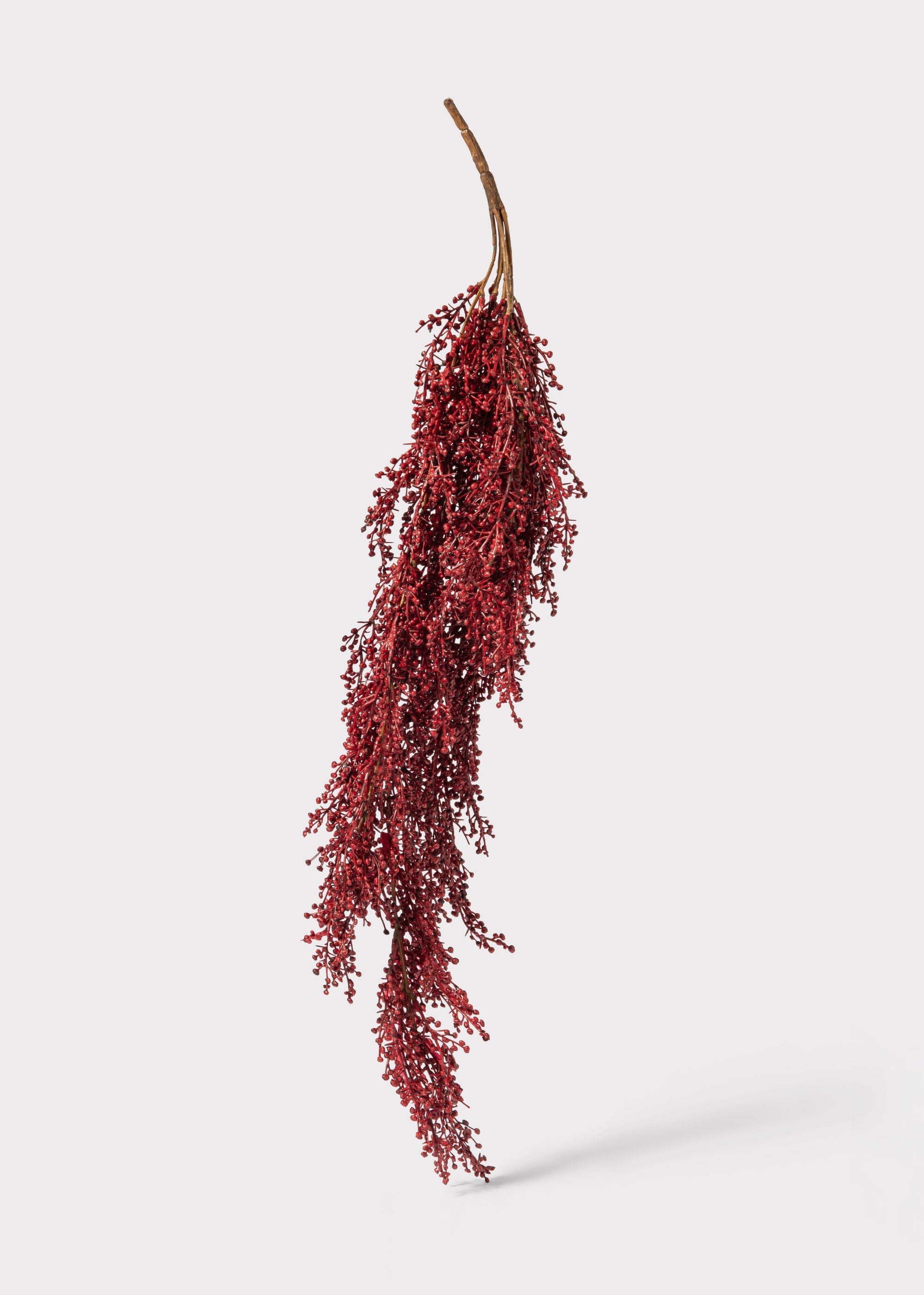 Burgundy Faux Succulent Bush for Vase Styling