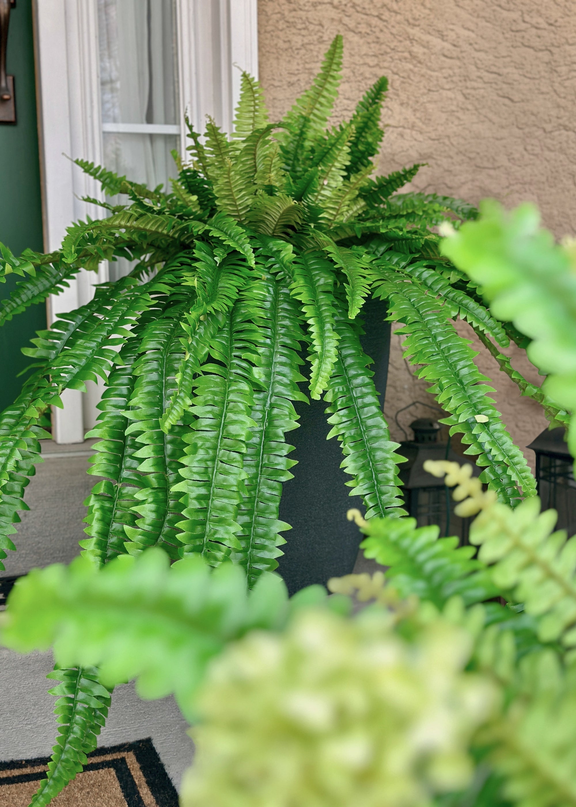 Faux Fern Bush for Vase Styling