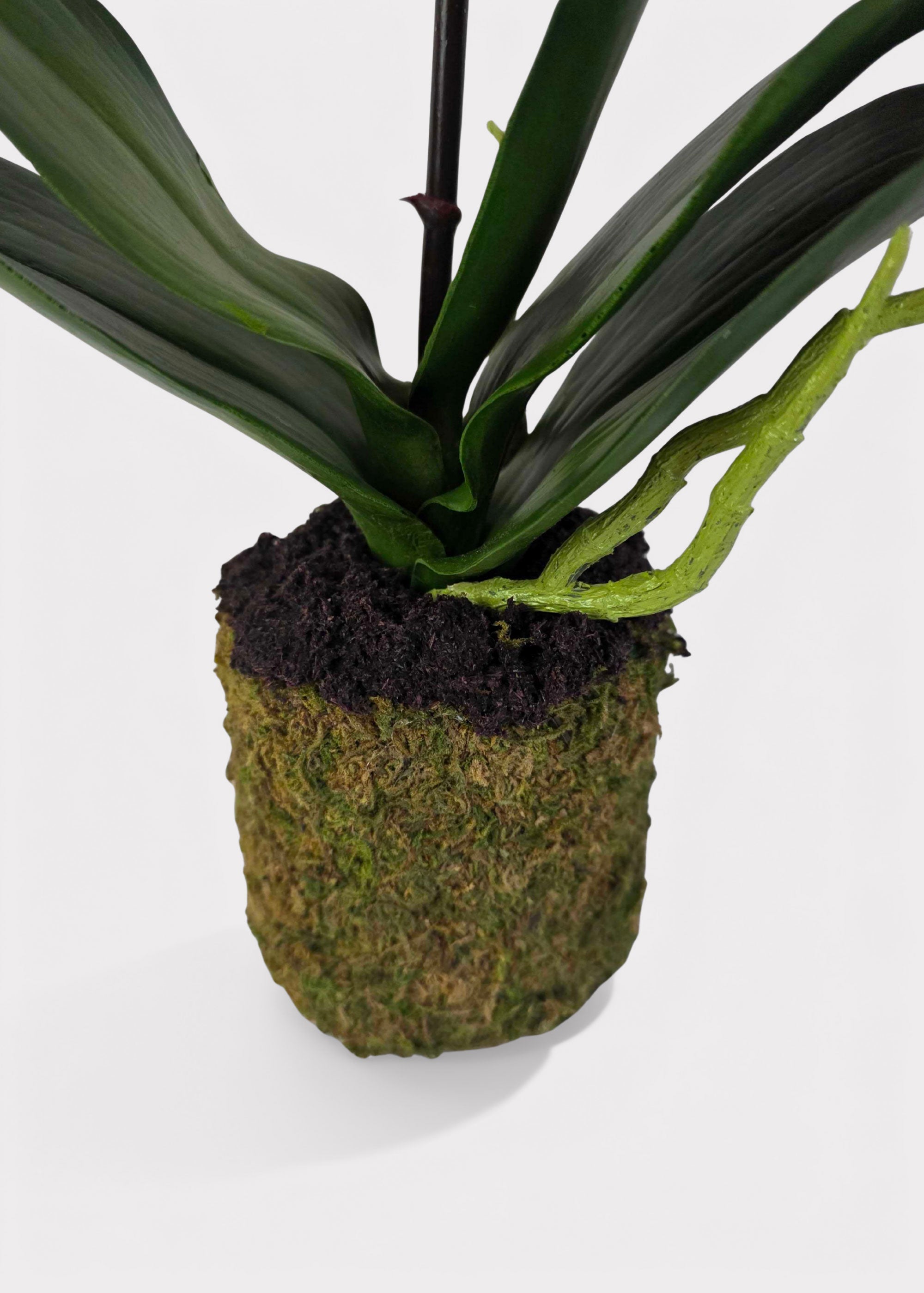 Pink Faux Orchid Plant for Planters and Shelves