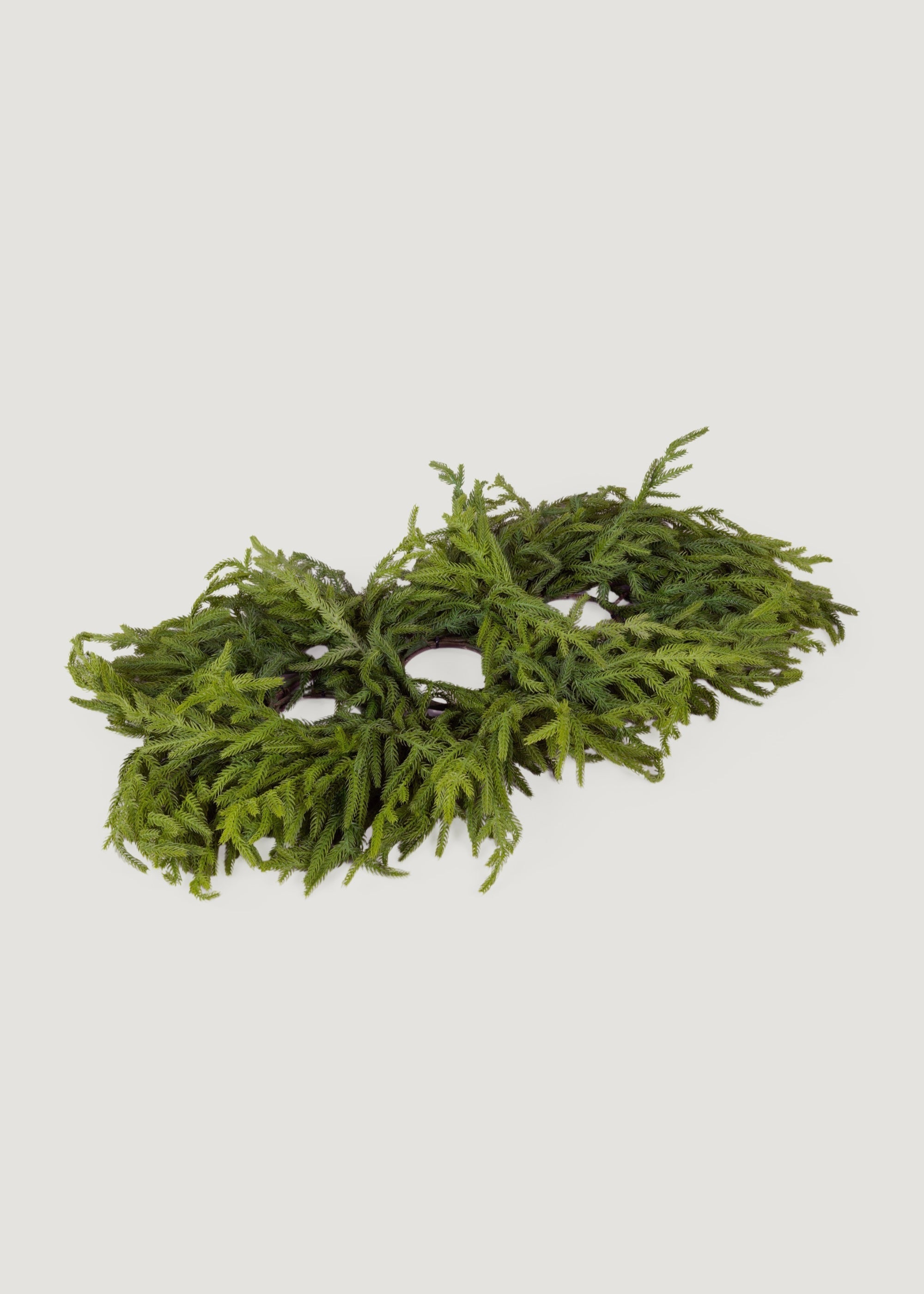 Real Touch Pine Wreath for Door and Wall Decor