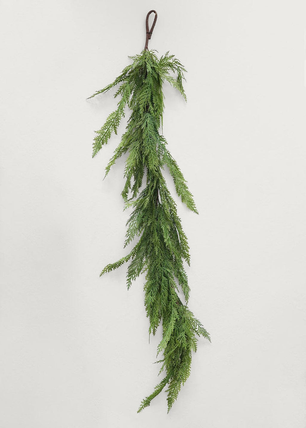 Real Touch Cedar Garland for Mantels and Seasonal Decor