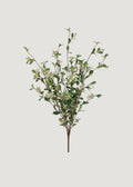 Faux Blooming Wild Petunia Cream Bush for Vase Styling